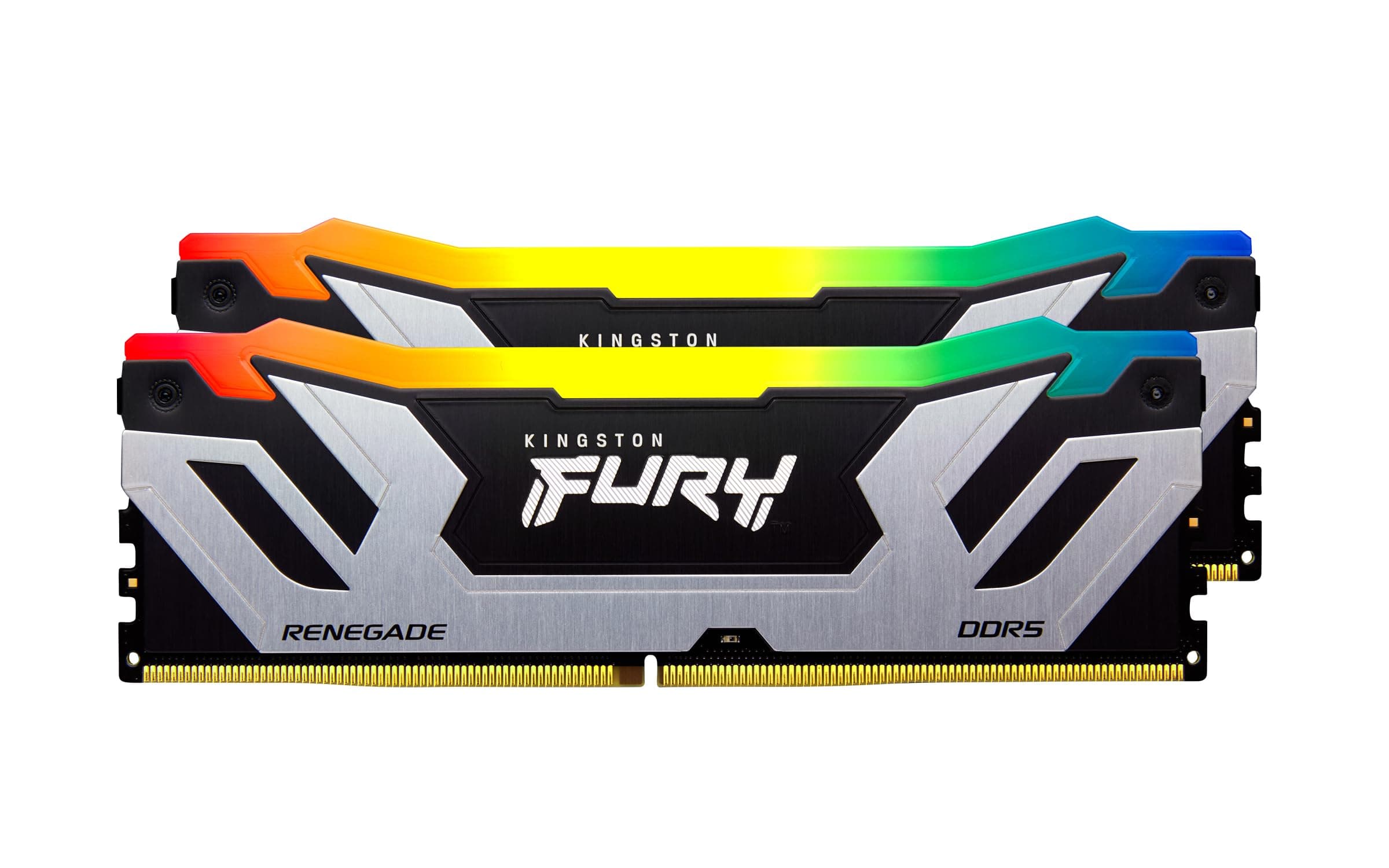 Kingston FURY Renegade Silber RGB XMP 48GB 8400MT/s DDR5 CL40 CUDIMM Desktop Gaming Speicher (Kit mit 2) - KF584CU40RSAK2-48 Bild 3