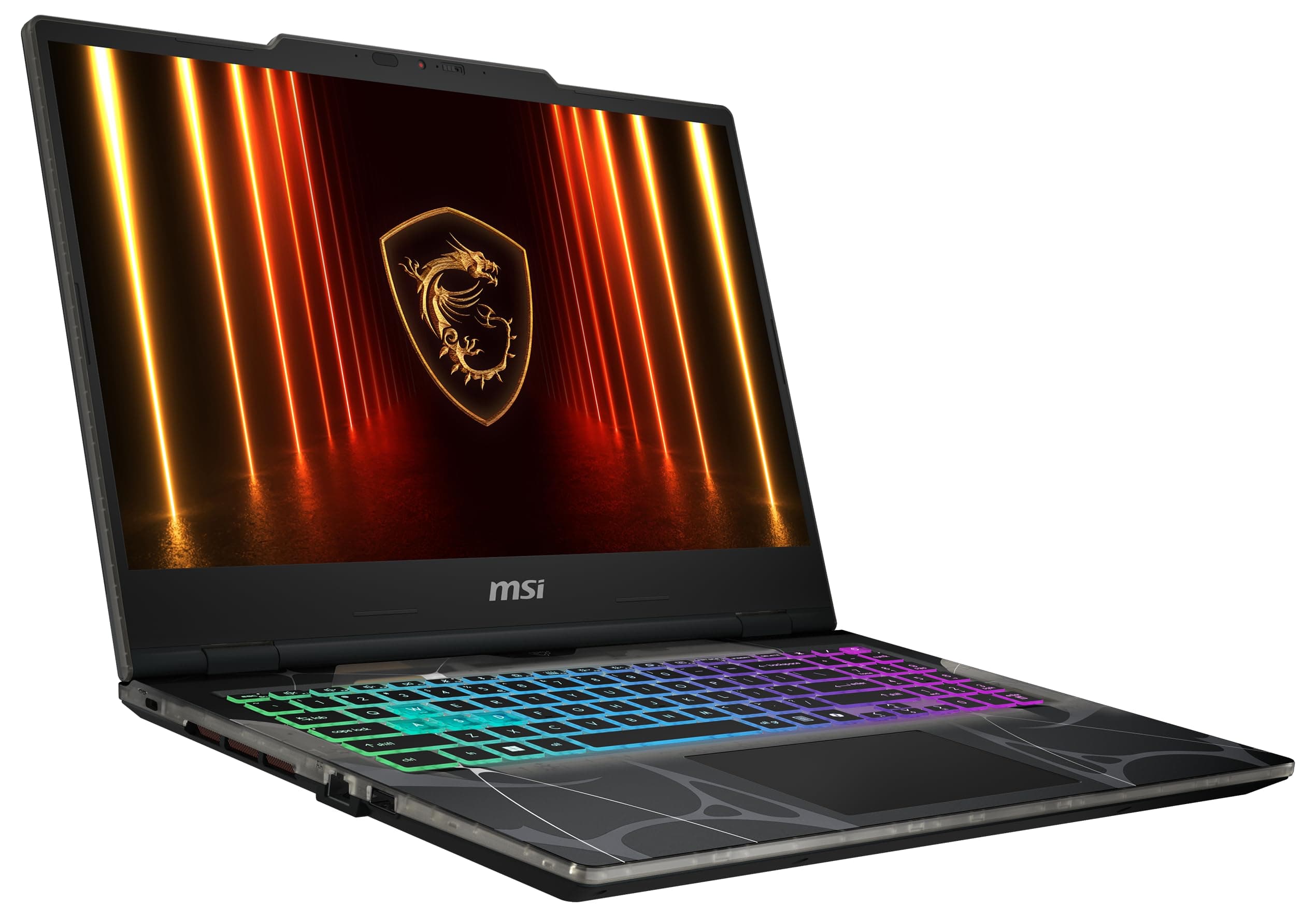 MSI Cyborg 15, Gaming-Laptop, 15,6 Zoll Full-HD 144 Hz Display, Intel Core 7 240H, NVIDIA GeForce RTX 5060, 16 GB DDR5, 1 TB SSD, Windows 11 Home, QWERTZ Tastatur, Schwarz, B2RWFKG-068 Intel Core 7 240H RTX5060 8GB