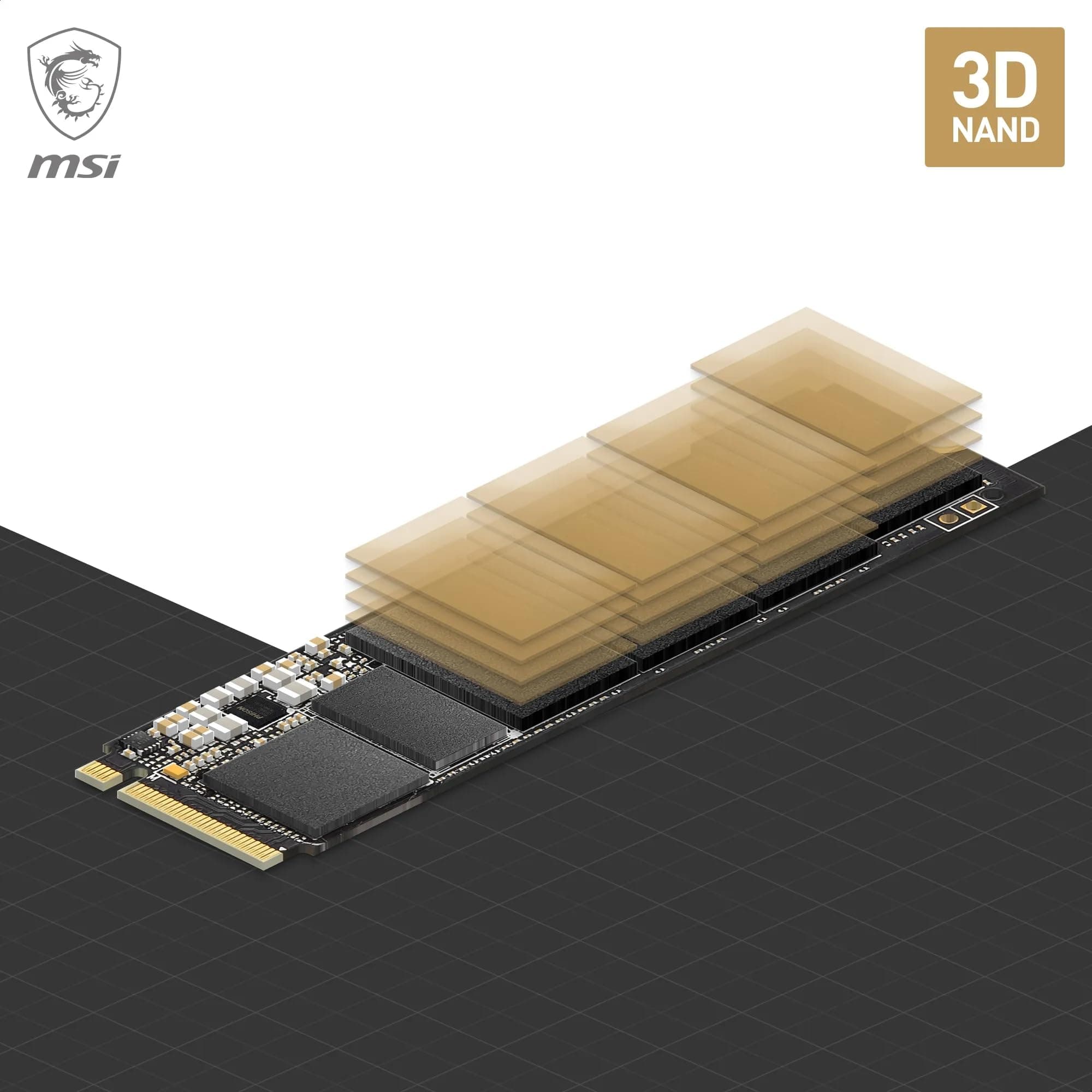 MSI SPATIUM M461 PCIe 4.0 NVMe M.2 1TB Bild 6