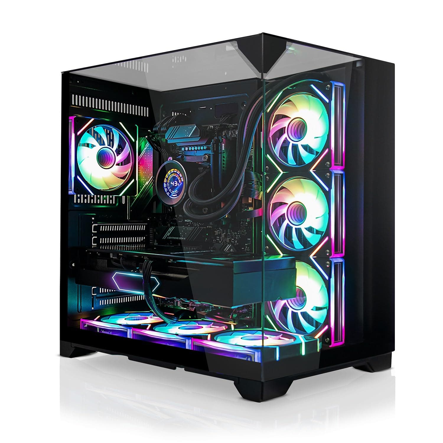 SYSTEMTREFF High-End Gaming PC Intel Core Ultra 7 265KF 8x5.5GHz | Nvidia RTX 5080 16GB | 1TB M.2 NVMe | 32GB DDR5 RAM | Windows 11 | Desktop Computer Rechner für Gamer, Zocker & Streamer
