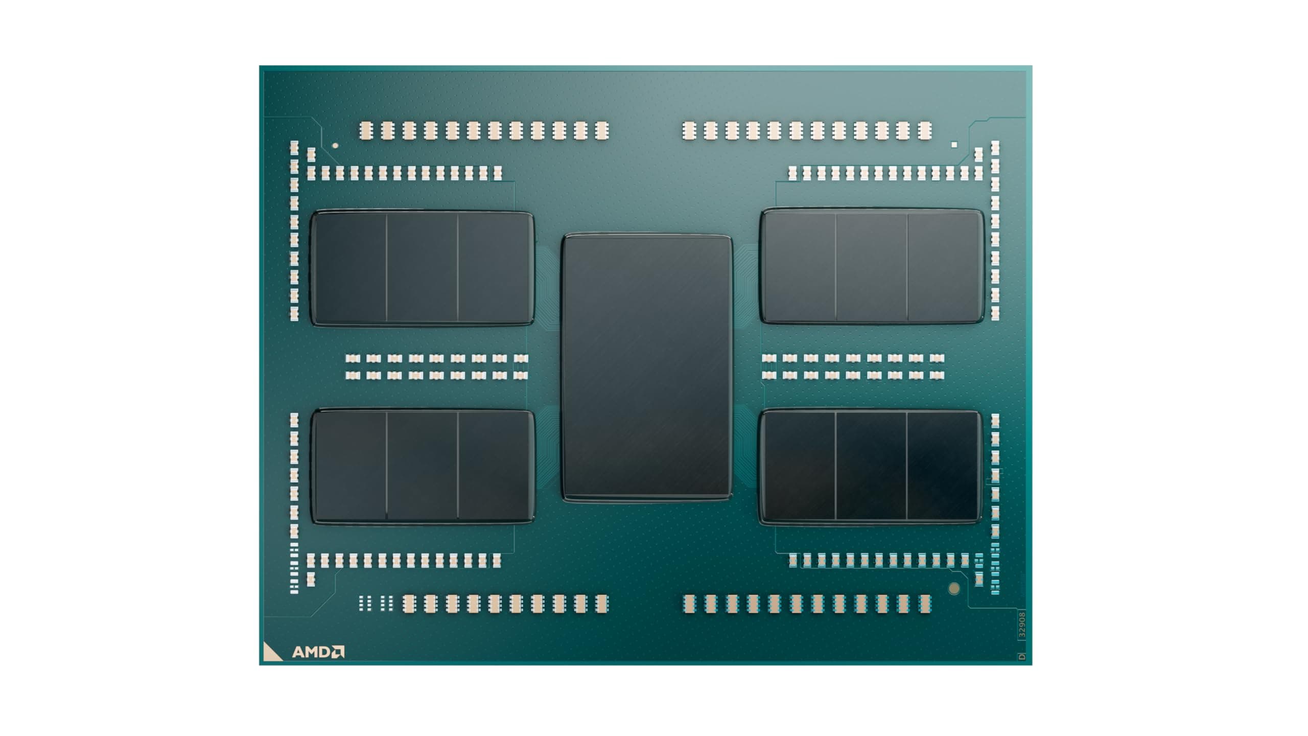 AMD Ryzen Threadripper Pro 7965WX (24 Kerne/48 Threads, 350W TDP, SP6 Sockel, 152Mb cache, Bis zu 5.3Ghz max boost, Kein Kühler) Bild 7