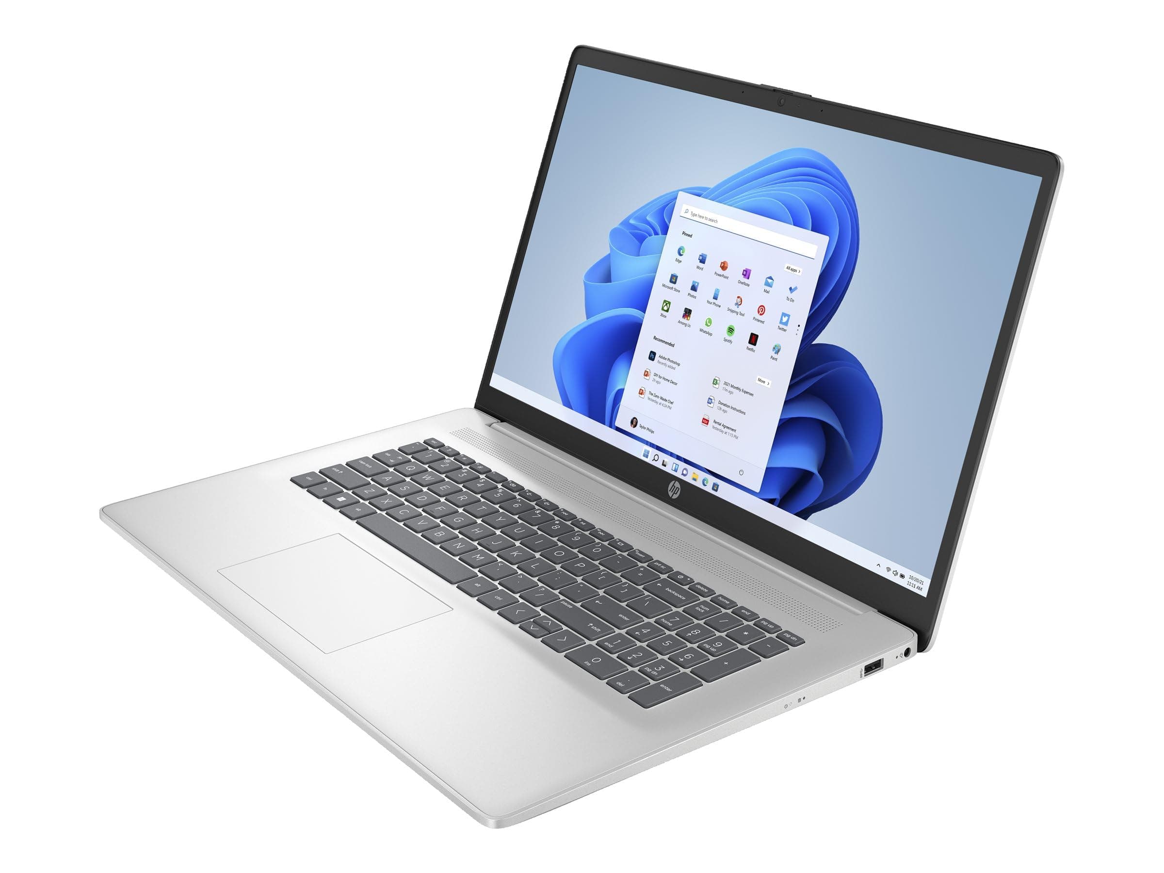 HP Silber - 17,3" FHD - AMD Ryzen 7 7730U - RAM 32GB - SSD 1000GB - Windows 11 Pro Bild 3