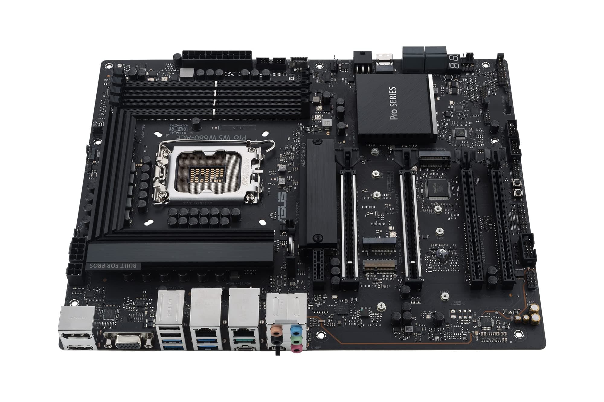 ASUS Pro WS W680-ACE Workstation Mainboard Sockel Intel LGA 1700 (ATX-Mainboard, PCIe 5.0, DDR5, 3X PCIe 4.0, USB 3.2 Gen 2) Bild 8