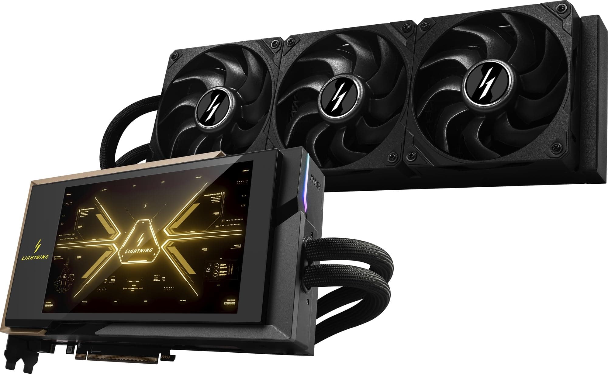 MSI GeForce RTX 5090 32GB Lightning Z, GDDR7, 512bit, 2775MHz, PCI Express Gen 5, Grafikkarte Bild 2