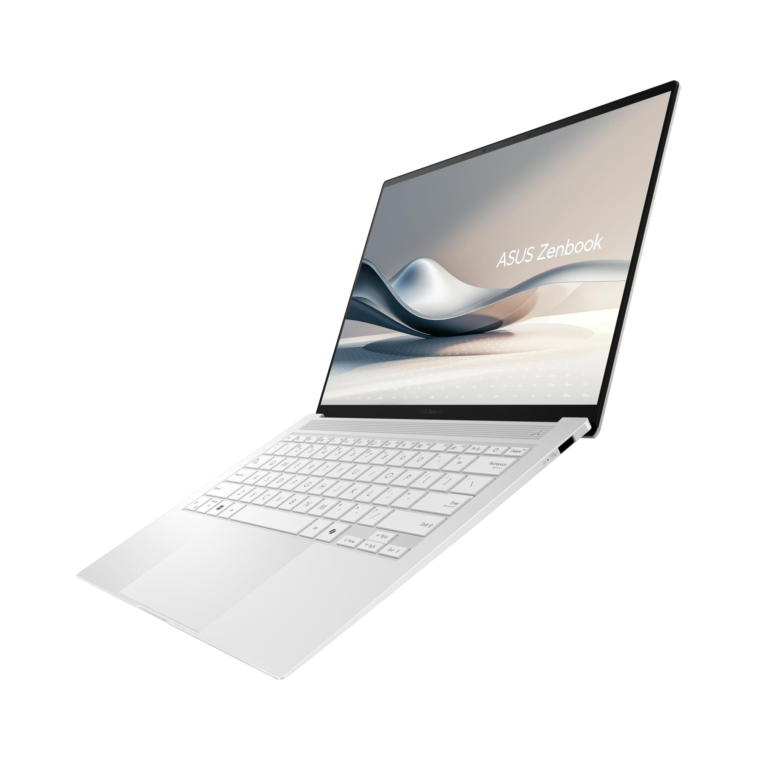 ASUS Zenbook S 14 UX5406SA Laptop |Copilot+ PC|14" WQXGA+ 16:10 120Hz OLED Display|32GB RAM|1TB SSD|Intel Core Ultra 7 258V|Intel Arc|Win11 Home|QWERTZ| Scandinavian White (AC Adapter Sold Separately) Intel Core Ultra 7 258V - AI Prozessor | 32 GB RAM | 1 TB SSD 32GB RAM / 1TB SSD Bild 6