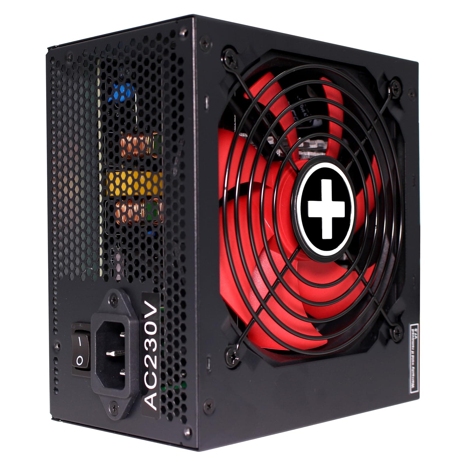 Xilence XP750R10 750W ATX PC Netzteil, 80+ Bronze, Gaming, non-modular, 1x 20+4PIN, 1x 4+4PIN, 1x 8PIN, 3x PCI-E 6+2PIN, 3x IDE 4PIN, 6x SATA 5PIN, leiser 120mm Lüfter, bis 550mm Kabellänge, schwarz Bild 8