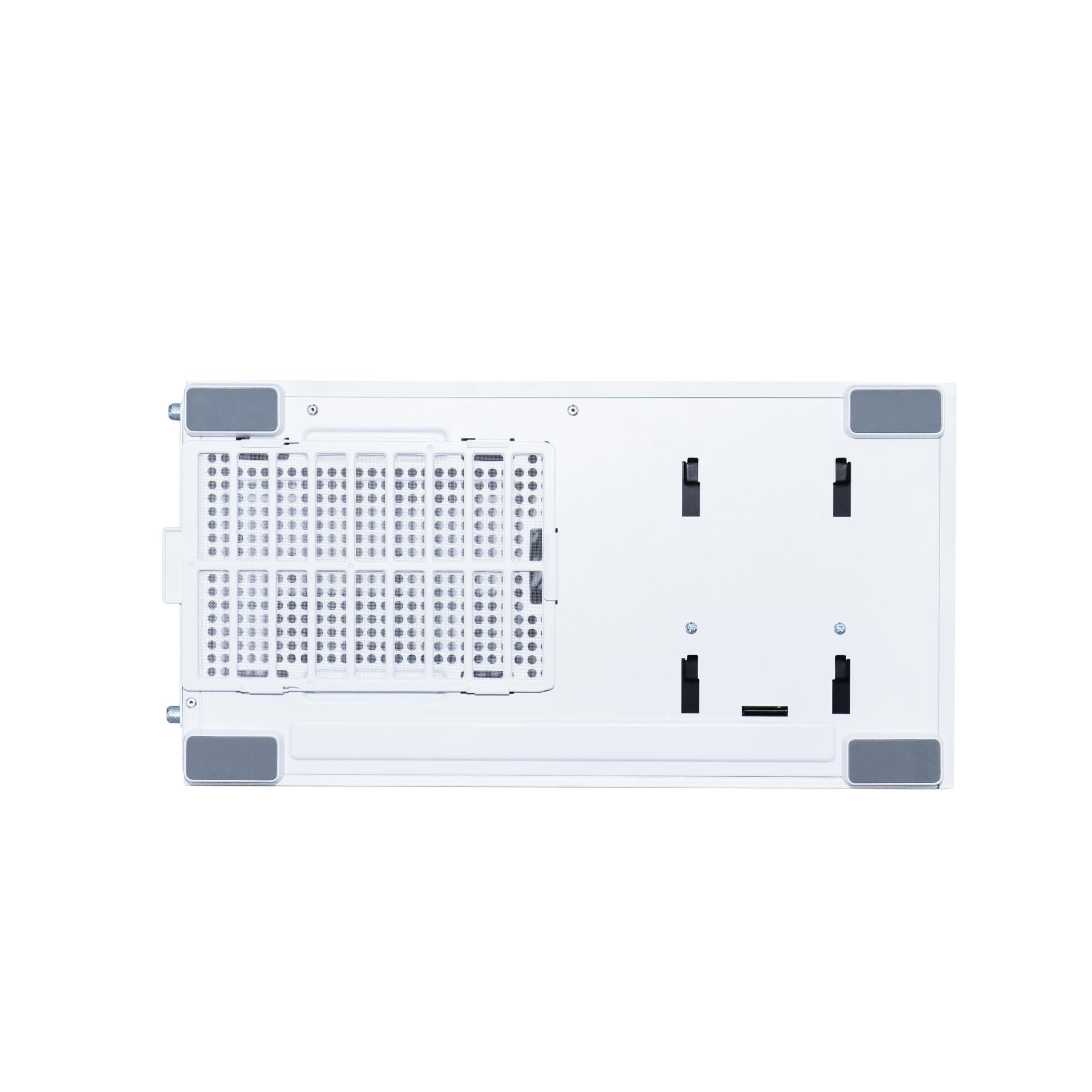 Lian Li SUP-01W PC-Gehäuse, Triple Cooling Chamber Design, 400mm GPU-Freiraum, unterstützt Radiatoren bis zu 360mm, DREI vorinstallierte 120mm Lüfter, Stahl, gehärtetes Glas, Weiß Bild 7
