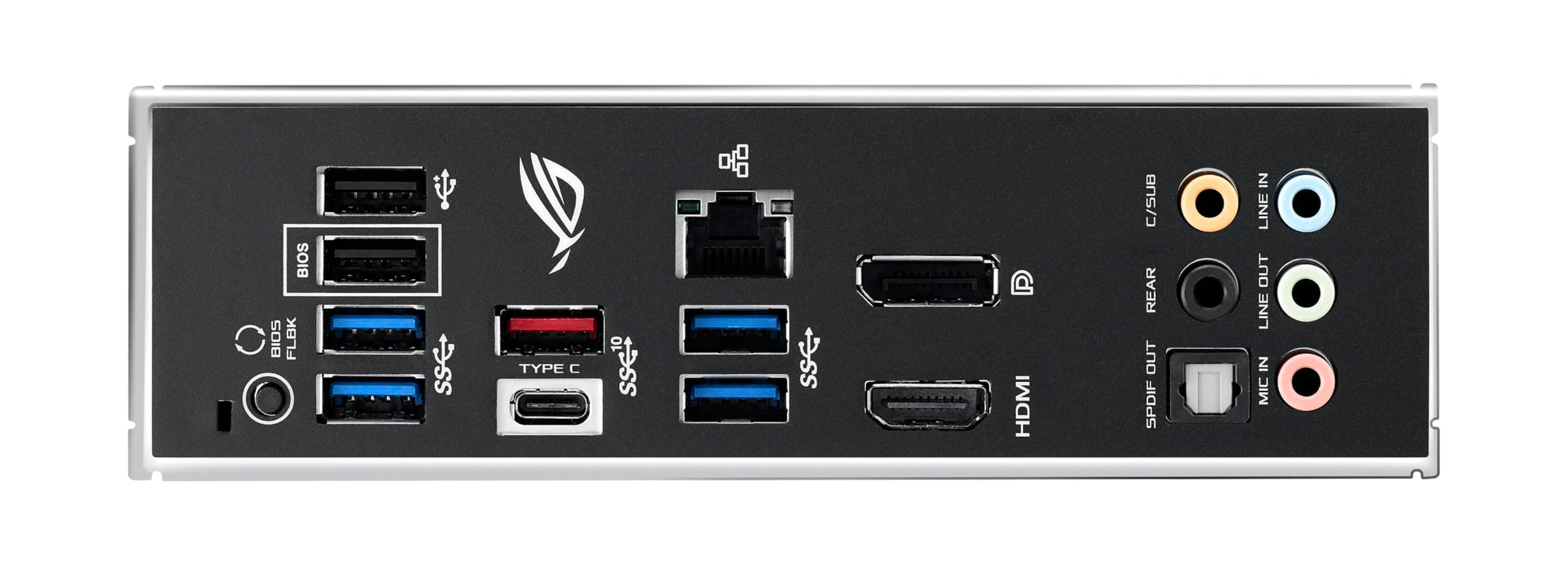 ASUS ROG Strix B550-F Gaming Mainboard Sockel AM4 (ATX, Ryzen, PCIe 4.0, Intel 2,5 Gbit/s-Ethernet, 2X M.2 mit Kühlern, SATA 6Gbit/s, USB 3.2 Gen 2, Aura Sync) F Gaming ROG B550 Bild 5