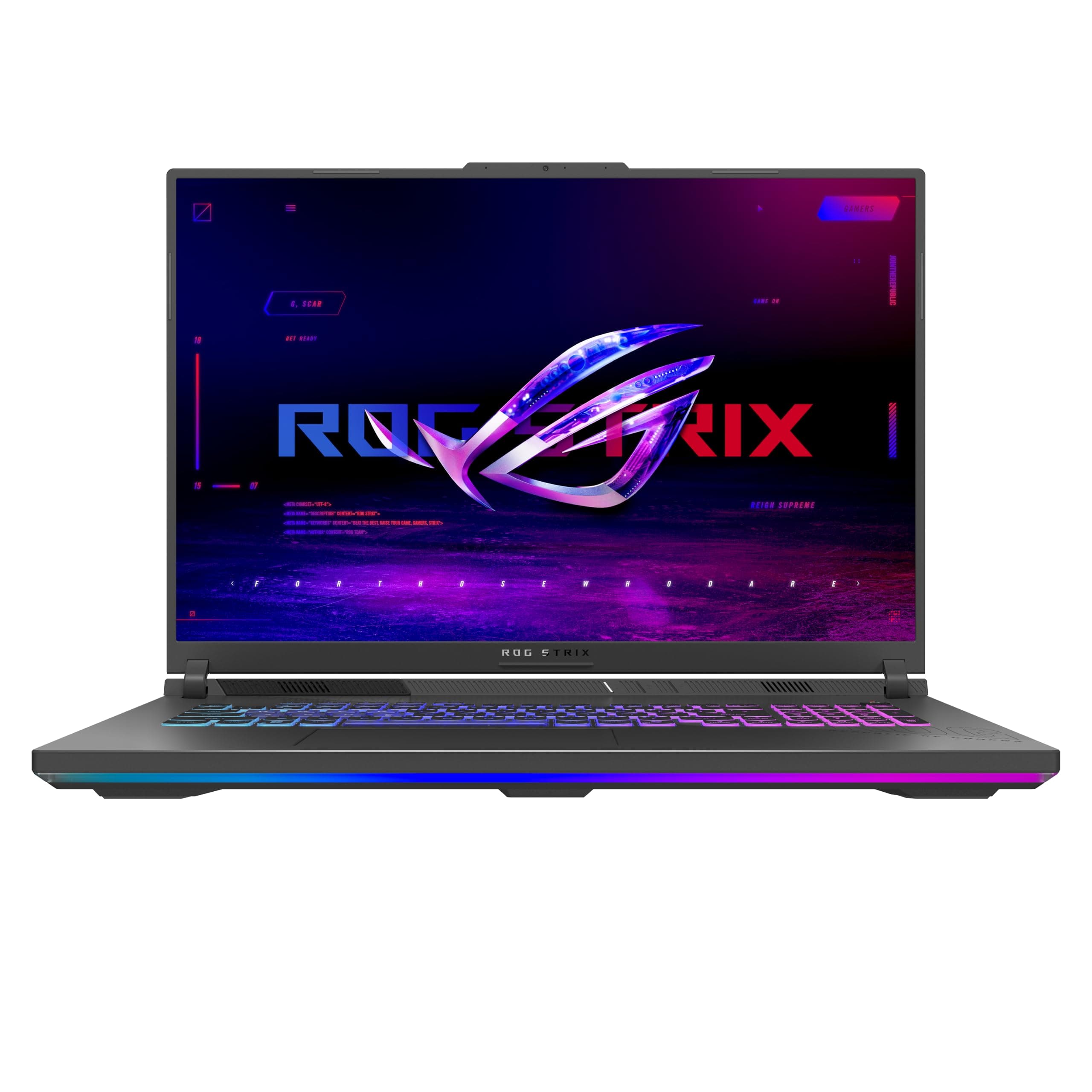 ASUS ROG Strix G18 (2025) Gaming Laptop, 18 Zoll ROG Nebula Display 16:10 2.5K 240Hz/3ms, NVIDIA GeForce RTX 5060, AMD Ryzen 9 7940HX Prozessor, 32GB DDR5-5200MHz, 1TB PCIe Gen 4 SSD, Wi-Fi