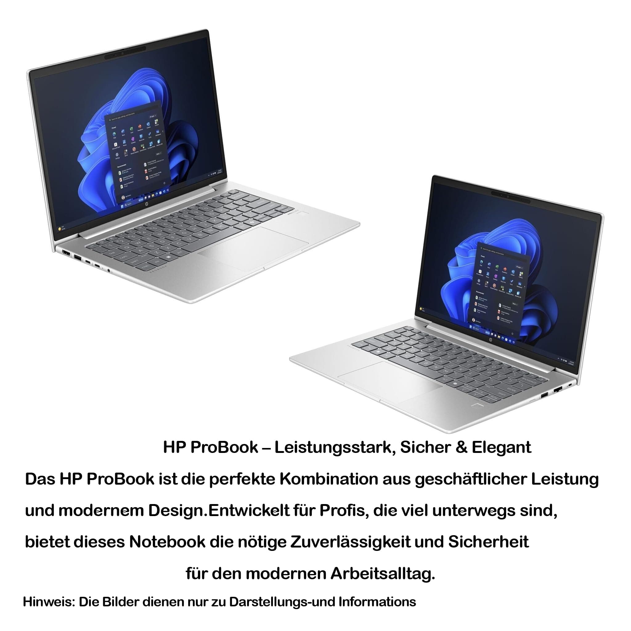 HP ProBook 440 G11 Business Laptop, Intel Core Ultra 5 125U, 14" WUXGA IPS (1920x1200) 400 Nits, 32 GB DDR5 RAM, 1 TB SSD, Wi-Fi 6E, Fingerprint, Deutsches Tastatur-Layout, Windows 11 Pro, Silber 32 GB RAM | 1 TB SSD Windows 11 Pro Bild 7