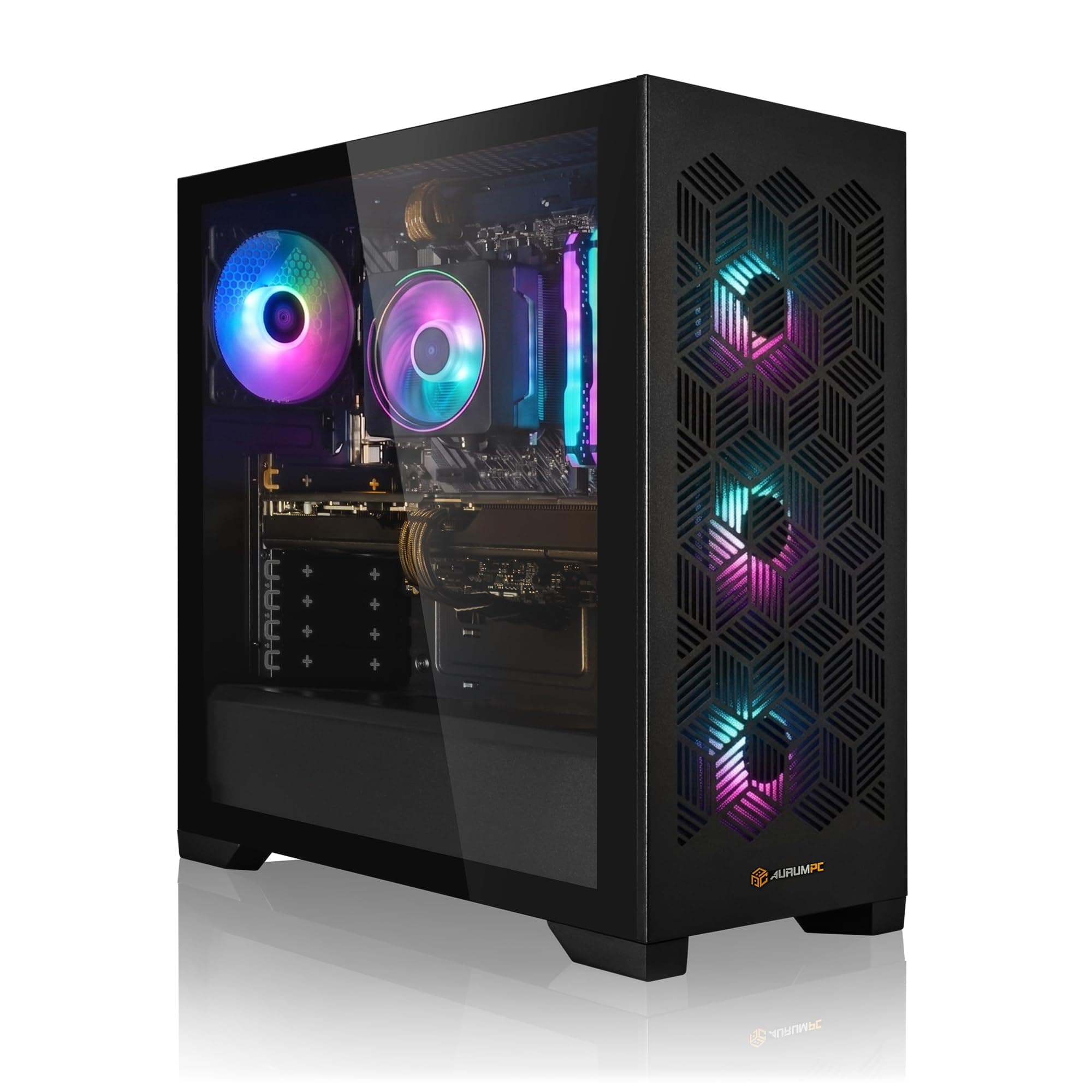 Aurum Gaming PC Ryzen 7 7800X3D • Radeon RX9070XT 16GB • 32GB DDR5 • 1000GB M.2 SSD • Windows 11 • Luftkühlung • WLAN • Gamer PC Computer Gaming Rechner R7 7800X3D+RX9070XT 16G+32GB DDR5 RAM+1TB SSD