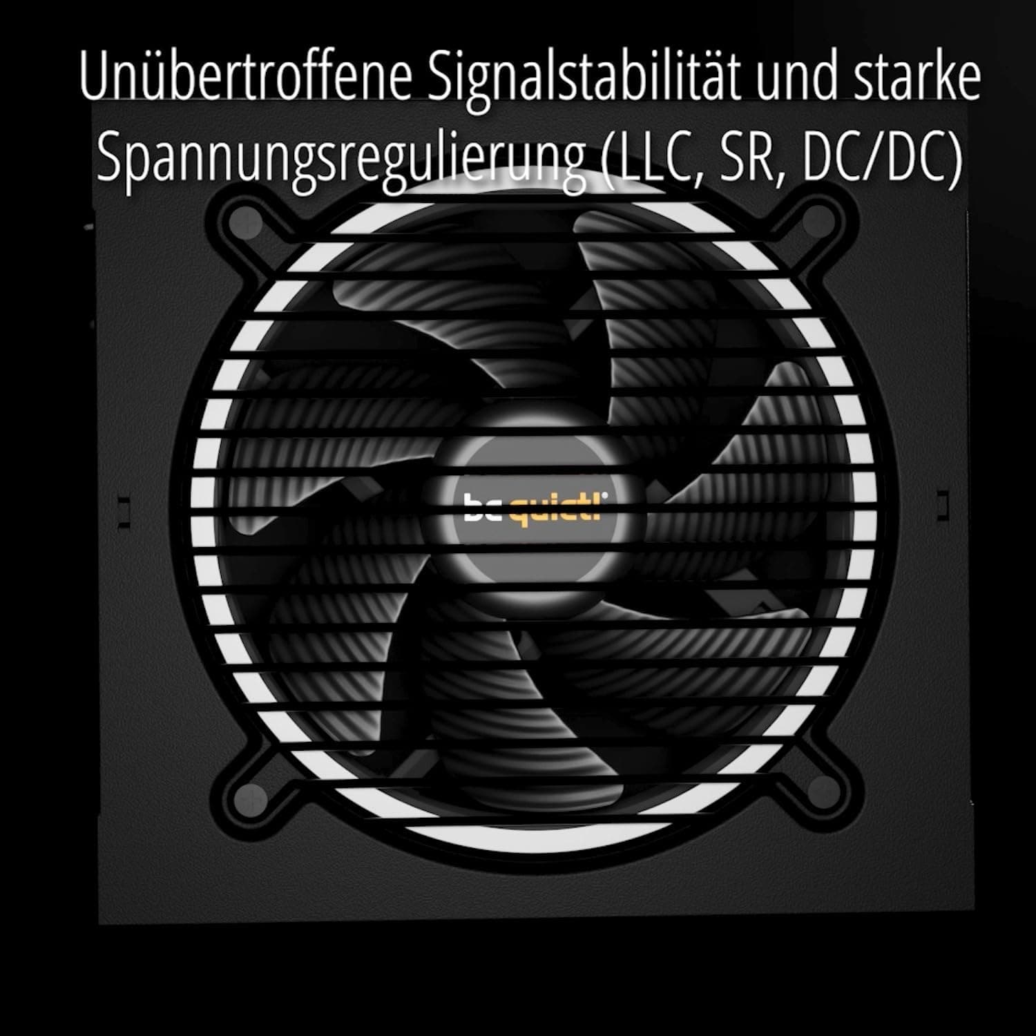 be quiet! Pure Power 12 M 650W, ATX 3.1 und PCIe 5.1 kompatibel, 80 Plus Gold, moduleres Netzteil, 12V-2x6-Kabel inkludiert, 120mm be quiet! Lüfter, BN342 Bild 7