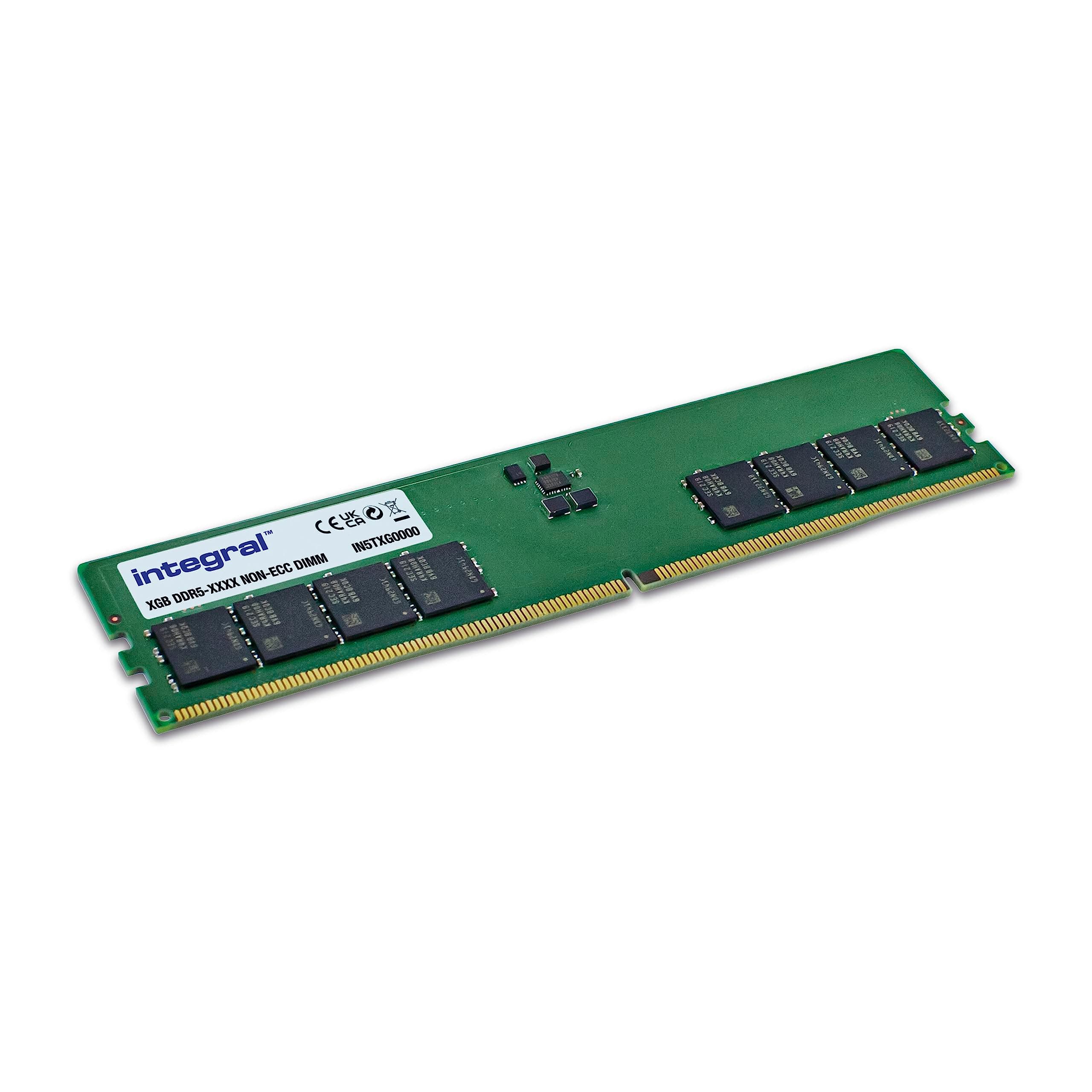 Integral 32GB DDR5 RAM 4800MHz DIMM PC-Desktop-Arbeitsspeicher-Modul 4800MT/s 32GB DDR5
