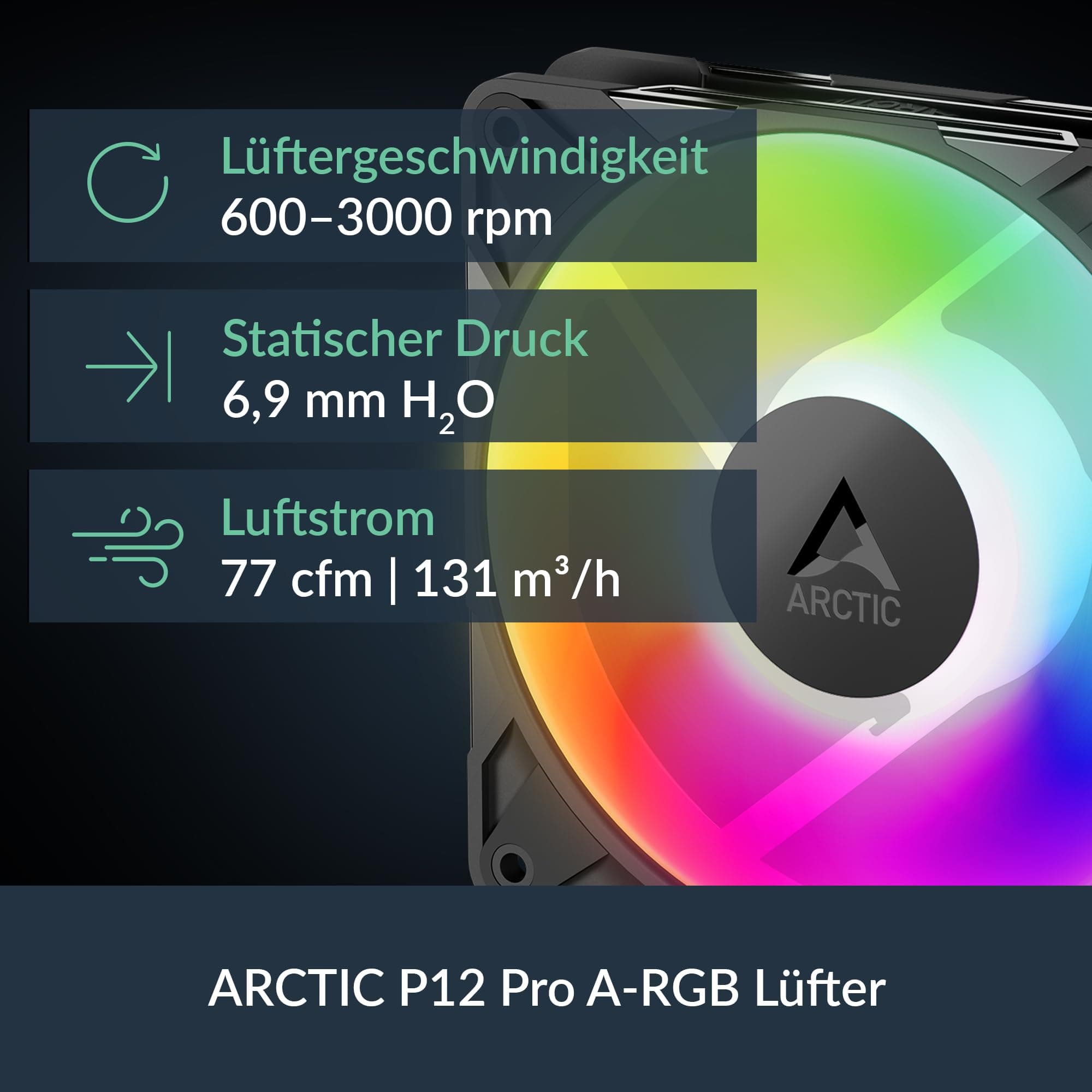 ARCTIC Liquid Freezer III Pro 360 A-RGB - Wasserkühlung PC, AIO CPU Wasserkühler, 3x120 mm, 38 mm Radiator, PWM-Pumpe, VRM-Lüfter, AMD AM5/AM4, Intel LGA1851/1700 Contact Frame - Schwarz schwarz Liquid Freezer III Pro 360 A-RGB Bild 8
