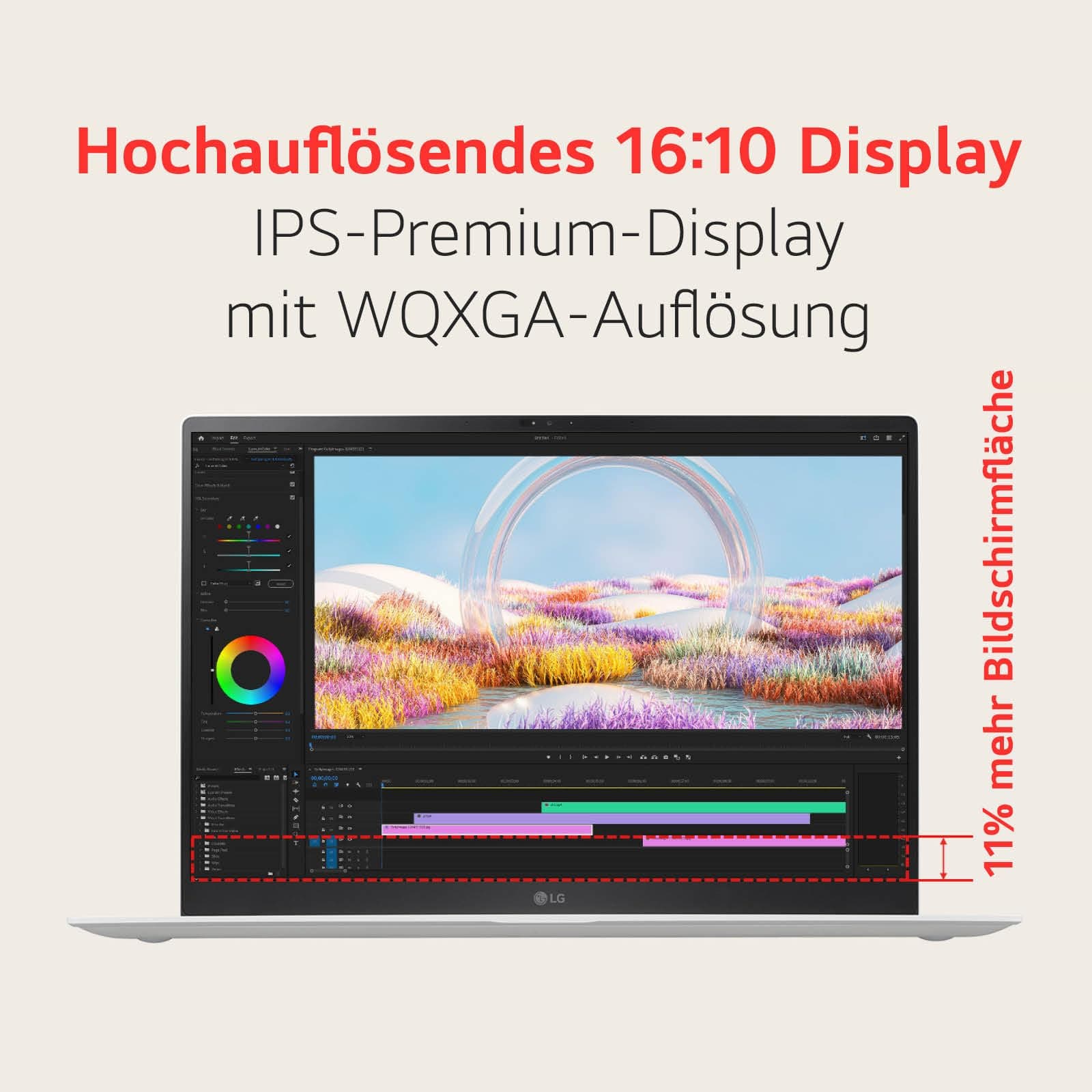 LG gram Pro 17 Zoll Laptop mit Windows 11 Home Intel Core Ultra 7 Prozessor 16GB LPDDR5x RAM 1TB Dual SSD 17Z90SP-G.AA78G - Schwarz gram Pro, Intel Core Ultra 7, Intel Arc Grafikkarte 1 GB LG gram Pro | Schwarz Bild 5