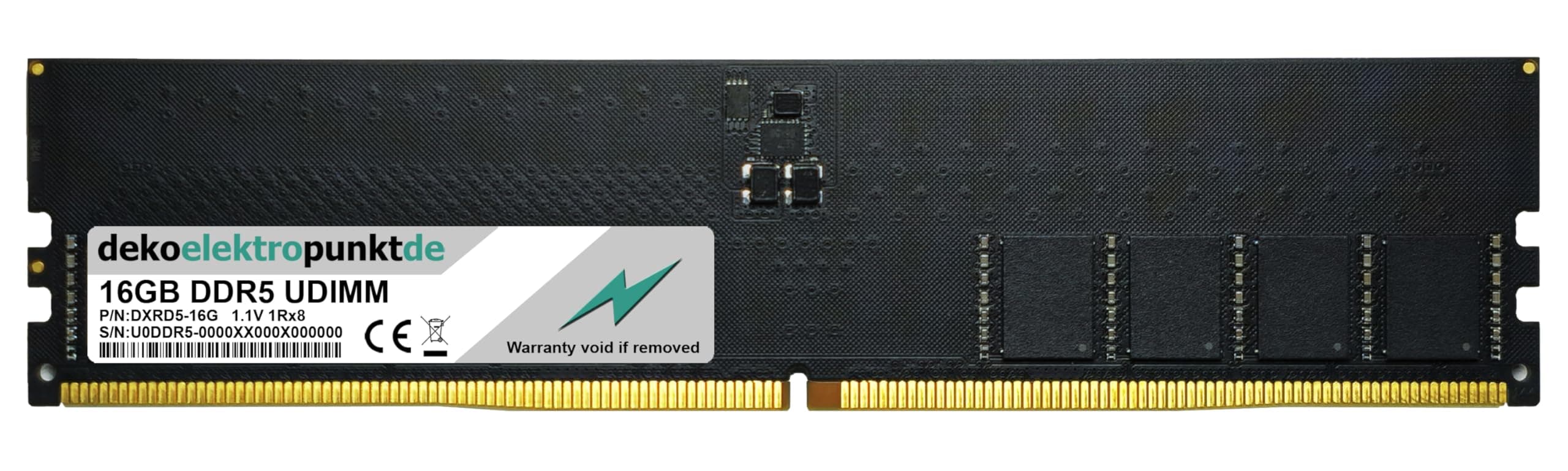 16GB RAM Speicher passend für Asus ROG Strix Mainboard ROG Strix X670E-A Gaming WiFi DDR5 UDIMM PC5 16GB - DDR5