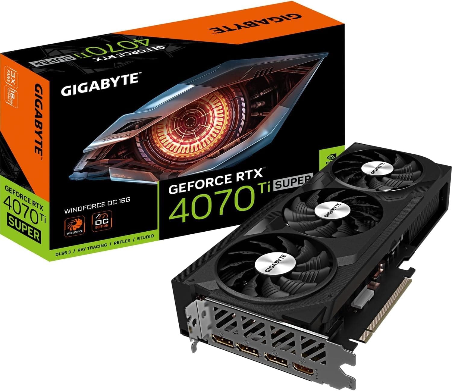 Gigabyte Gaming GeForce RTX 4070 Ti SUPER OC 16G NVIDIA 16 Go GDDR6X GAMING OC Bild 2