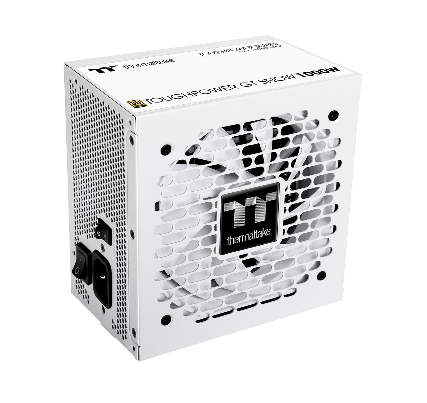 Thermaltake Toughpower GT Snow 1000W | ATX 3.1 | 80 Plus Gold | vollmodular | PCIe 5.1 12V-2x6 (12+4) | Smart Zero Fan sehr leise | Snow (Weiß) 1000W Weiß Bild 3