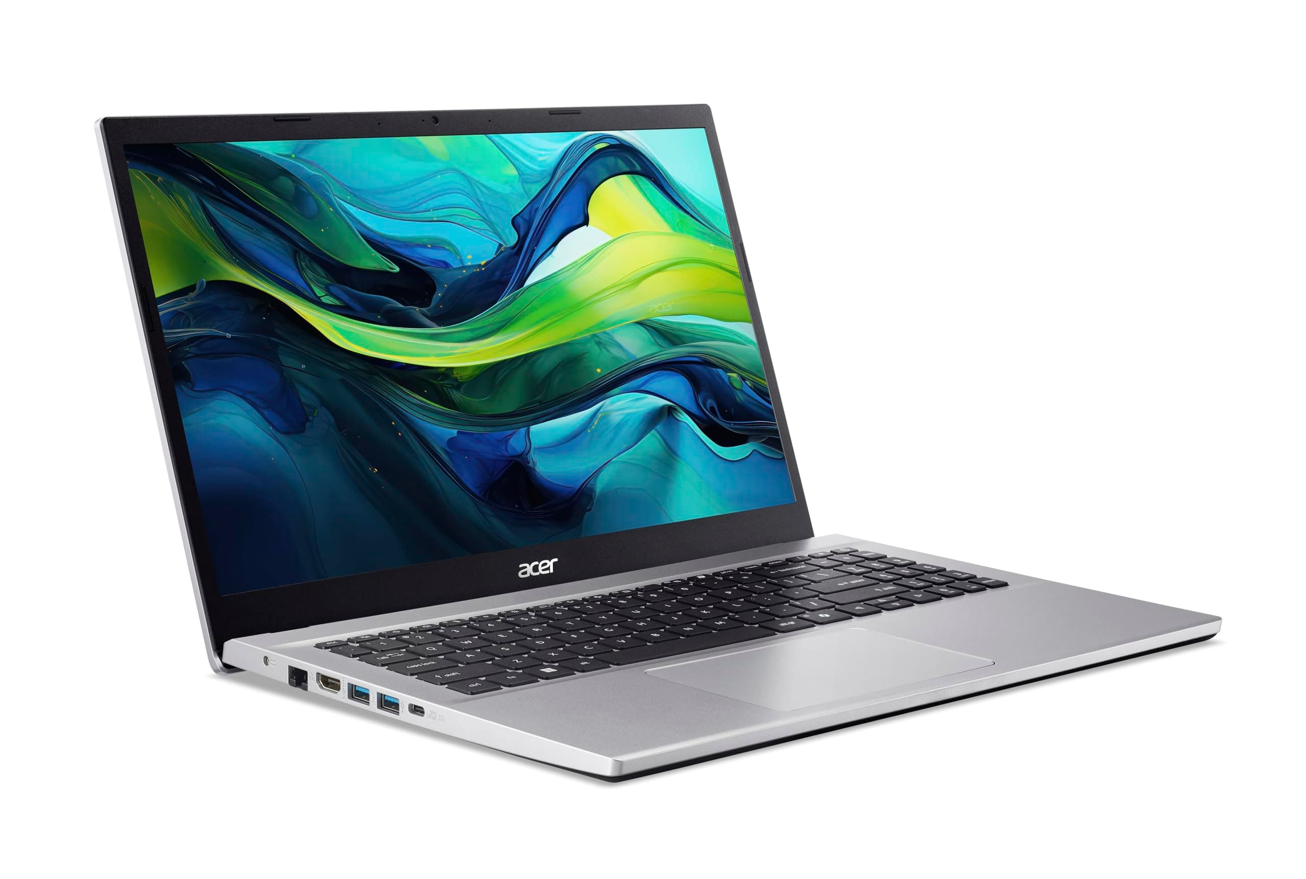 Acer Aspire Go 15 (AG15-42P-R5ZD) Laptop, 15,6" FHD IPS Display, AMD Ryzen 7 5825U, 32 GB RAM, 1 TB SSD, AMD Radeon Grafik, Windows 11, QWERTZ Tastatur, Silber Ryzen 7|32GB | 1TB Bild 3