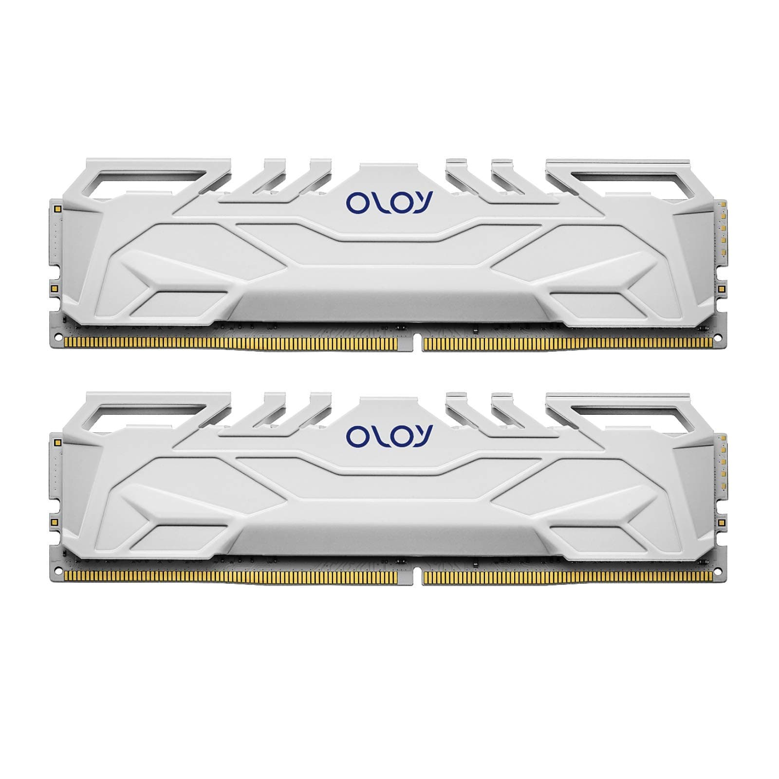 OLOy DDR4 RAM 16GB (2x8GB) White Owl 3200MHz CL16 1.35V 288pin Desktop Gaming UDIMM (MD4U0832161BHWDA)