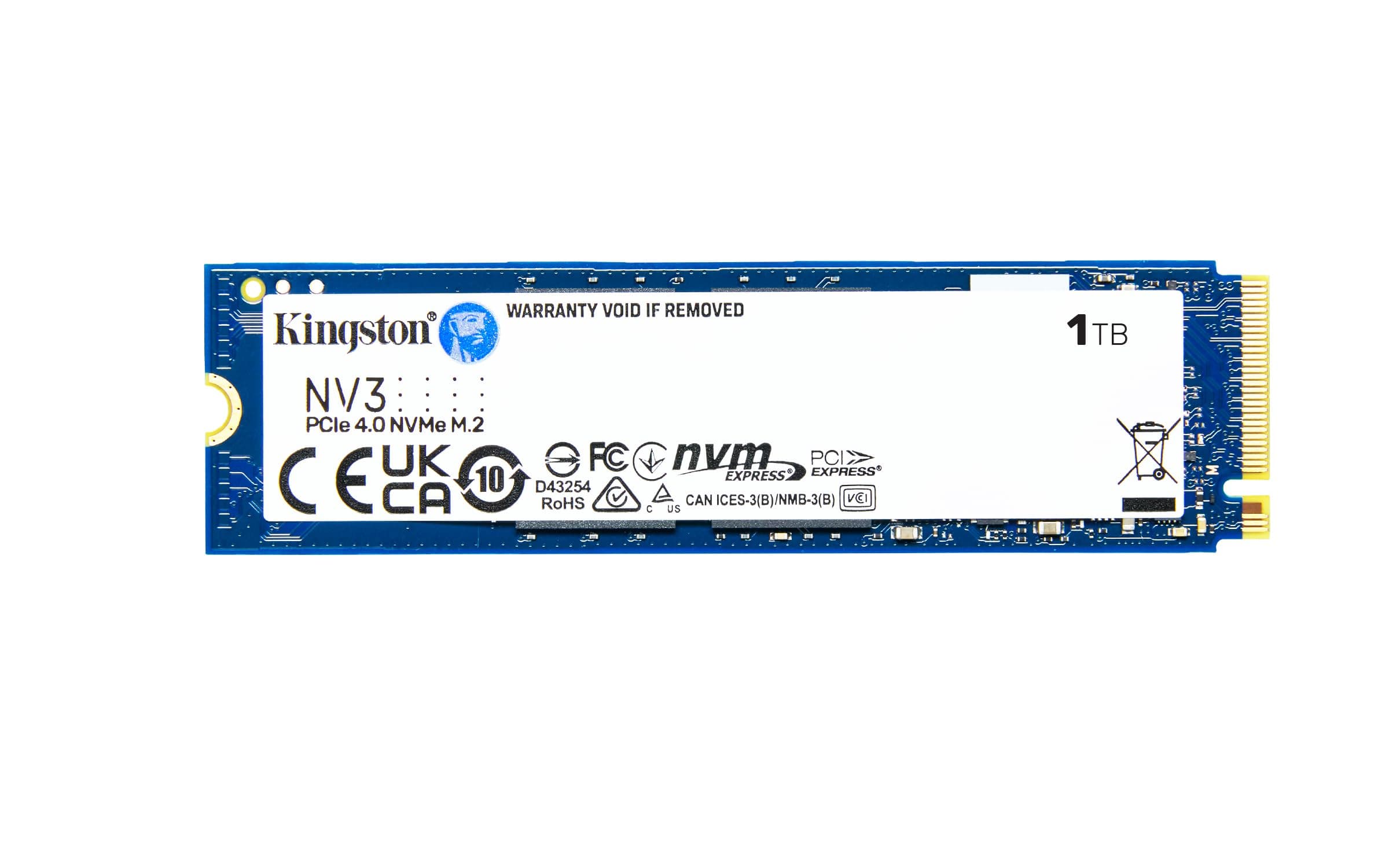 Kingston NV3 NVMe PCIe 4.0 Interne SSD 1TB M.2 2280-SNV3S/1000G Bild 2