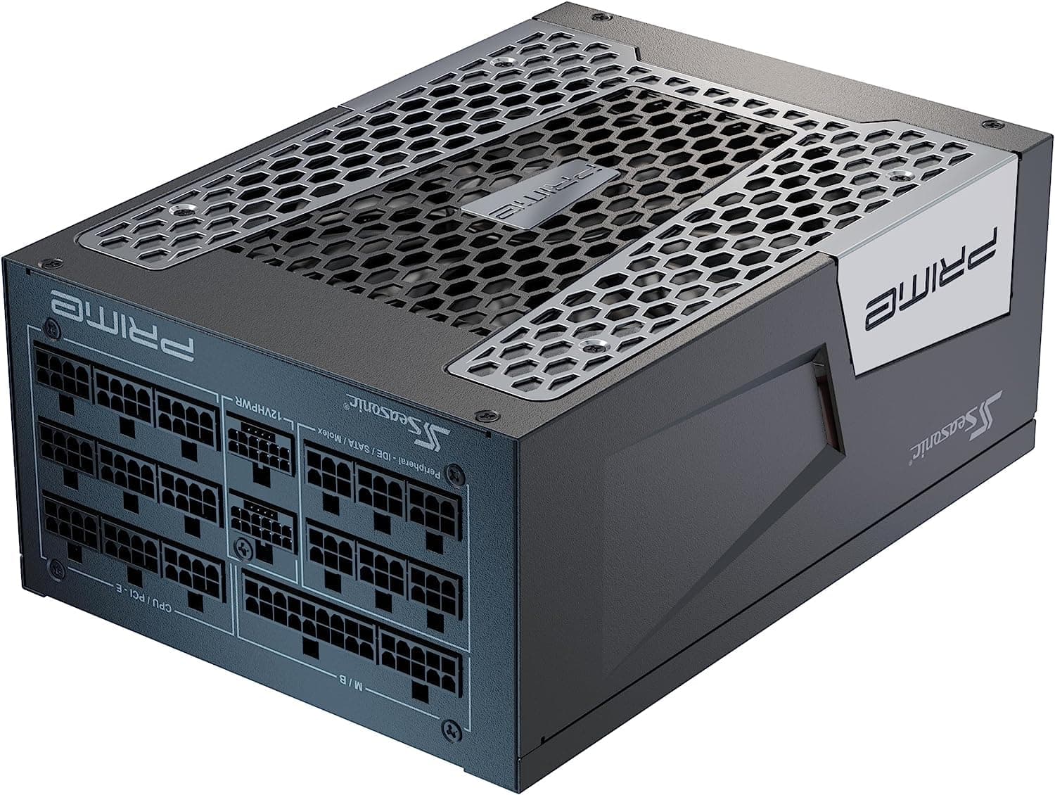 Seasonic Prime PX-1600-1600 W - 80+ Platinum - ATX 3.0 & PCIe 5.0 Ready - voll modular - Premium japanische Kondensatoren - 12 Jahre Garantie - Nvidia RTX 40/50 & AMD GPU kompatibel (Ref. SSR