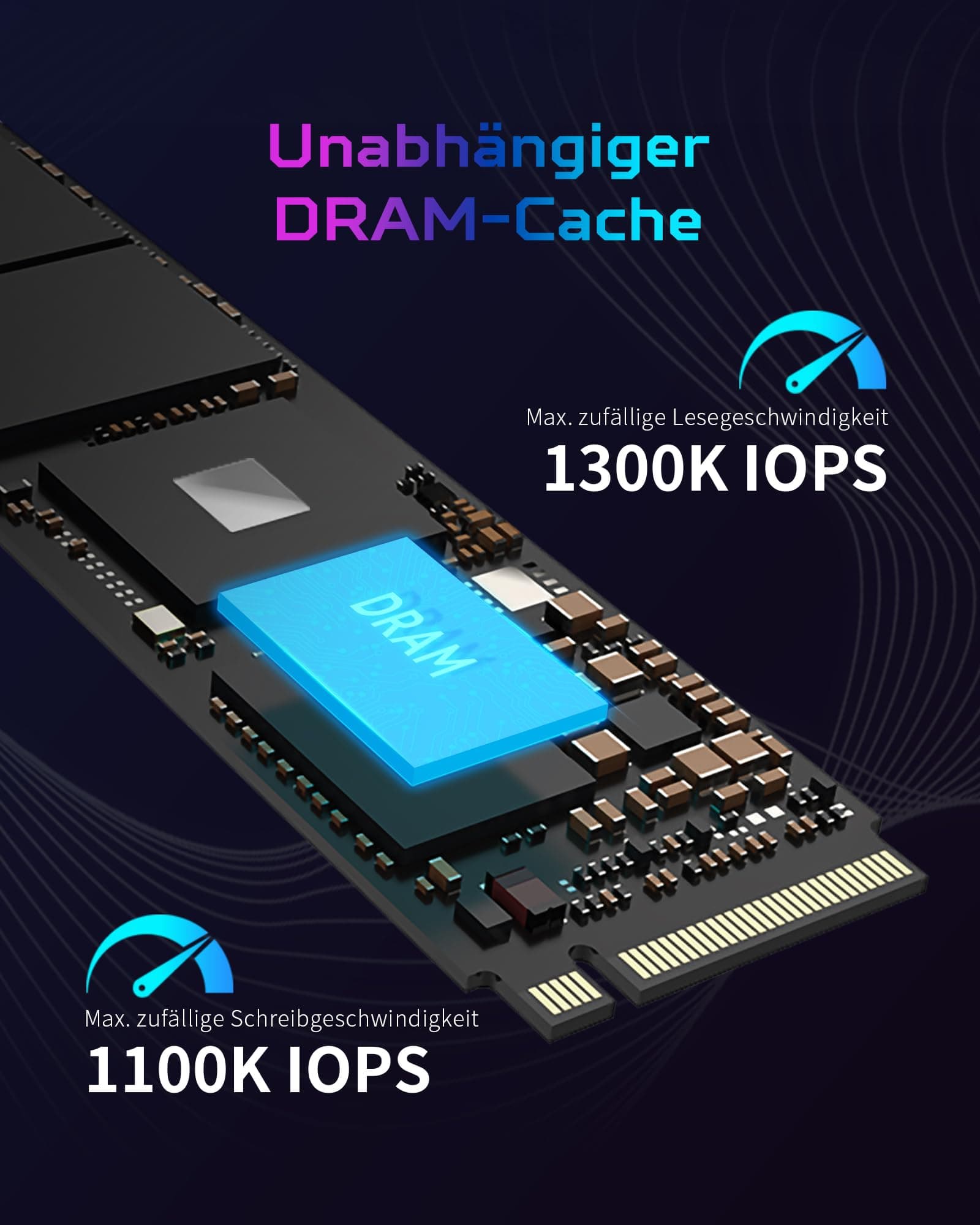 acer Predator GM7000 1TB SSD M.2 NVMe PCIe 4.0x4 Bild 8