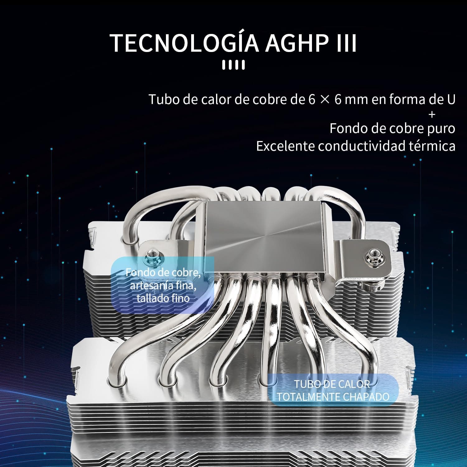 TR Peerless Assassin 120 SE CPU-Luftkühler, PA120 SE, 6 Heatpipes CPU-Kühler, Dual 120mm TL-C12C PWM Lüfter, AGHP-Technologie, für AMD AM4/Intel 1700/1150/1151/1200 Bild 4