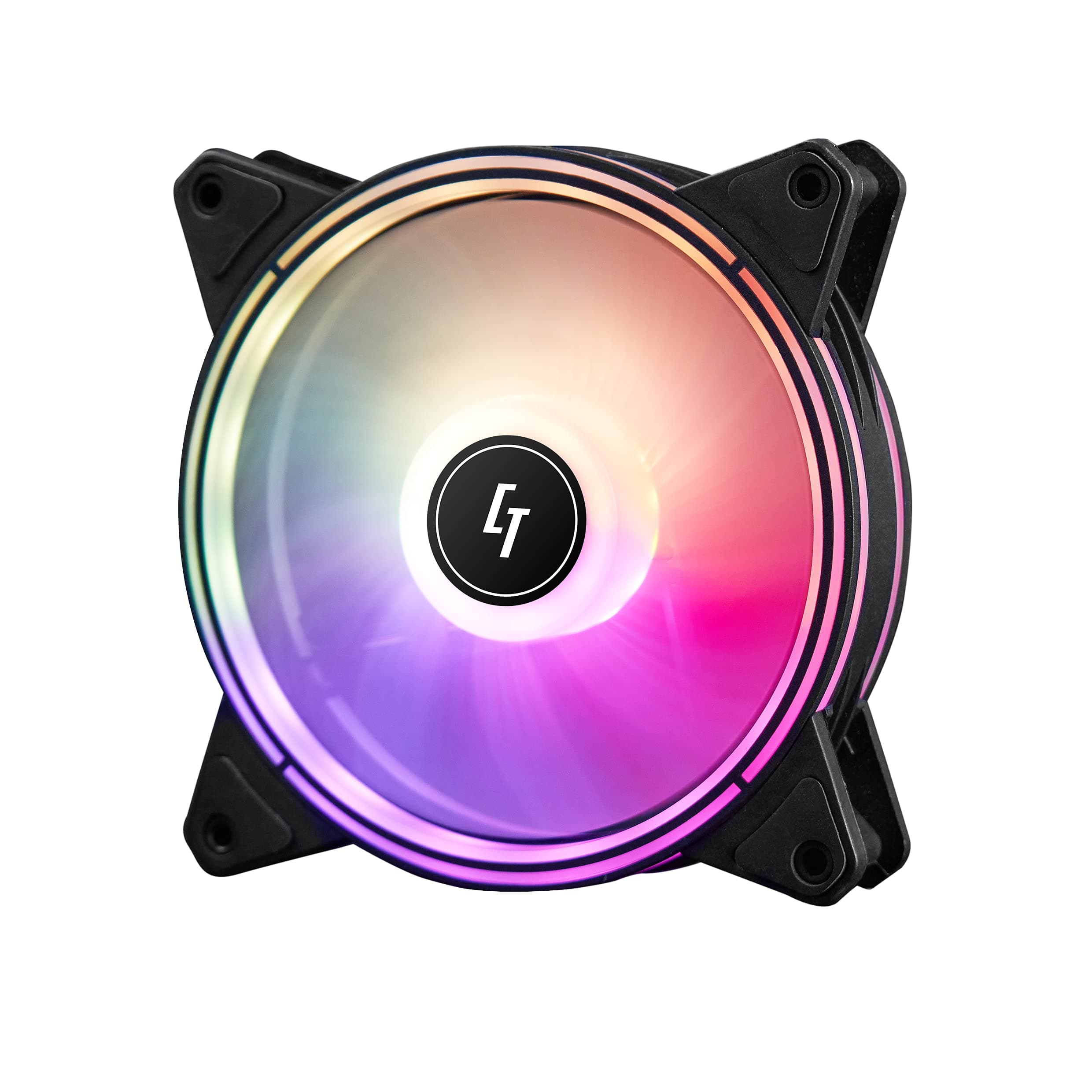 Chieftec NF-1225RGB Ventilator, Kühler und Heizkörper, PC-Gehäuse, 12 cm, Schwarz, 1 Stück Bild 5