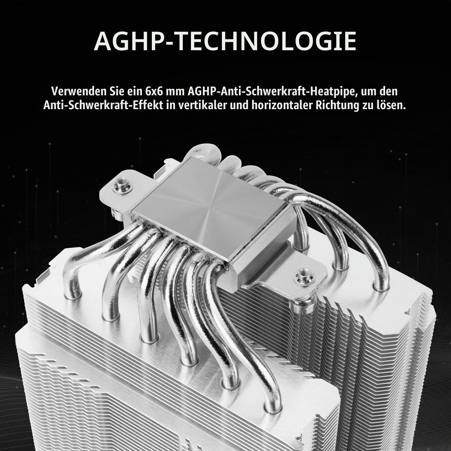 TR Peerless Assassin 120 Digital ARGB weißer Luftkühler, CPU-Kühler für AM4/AM5, Intel LGA1700/1851/1150/1151/1200 PA120 Digital ARGB WHITE Bild 3