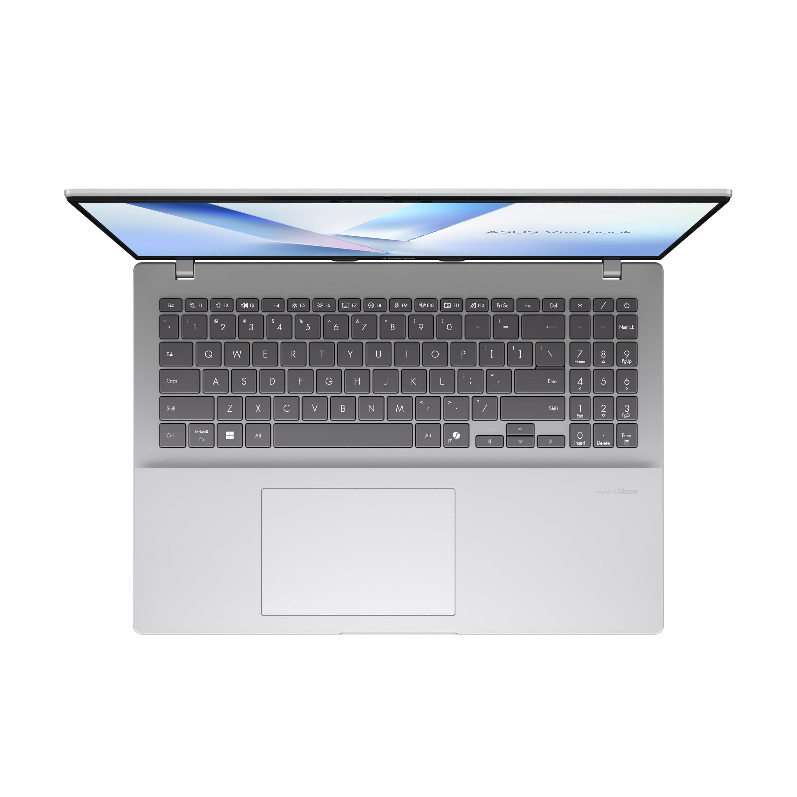 ASUS Vivobook 16 X1607QA Laptop, Snapdragon X X1-26-100, 16 Zoll WUXGA IPS Display, 16GB RAM, 512GB SSD, QC Adreno GPU, Win11 Home, Cool Silver (AC Adapter Sold Separately) Snapdragon X X1-26-100 16GB RAM / 512GB SSD 16" Bild 5