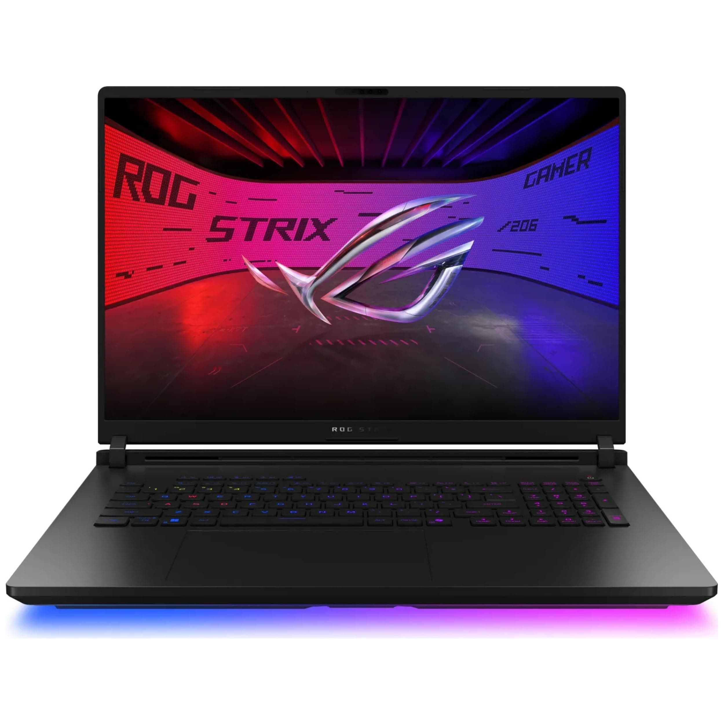 ASUS ROG Strix Scar 18 G835LX Laptop; 18" WQXGA 240Hz/3ms 16:10 MiniLED Display; Intel Core Ultra 9 275HX; 64GB RAM; 2TB SSD; NVIDIA RTX 5090; Win11 Home; QWERTZ; Off Black; 3Monate GamePass Bild 2