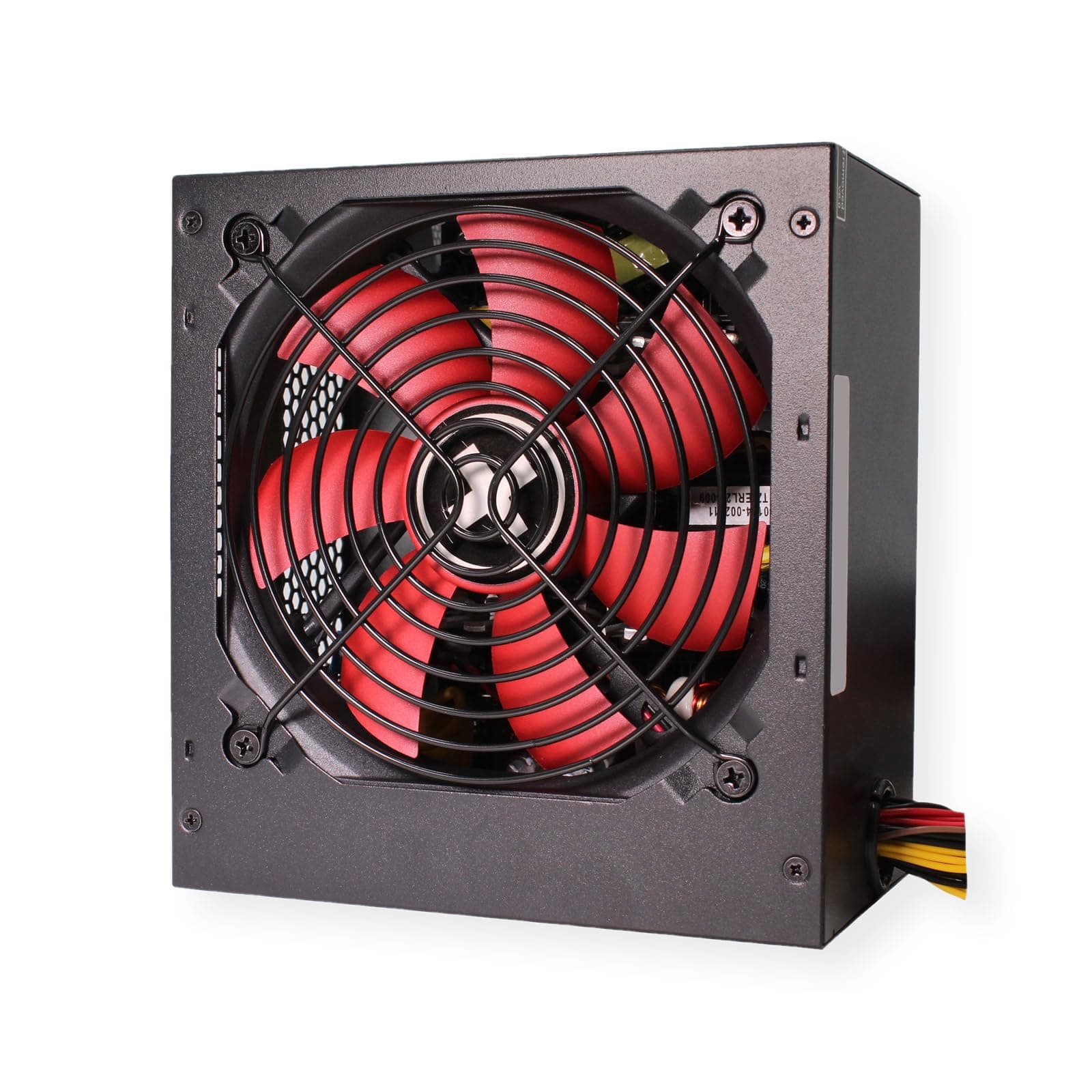 Xilence XP600R6 PC Netzteil, 600W Peak Power, ATX, rot/schwarz Bild 8