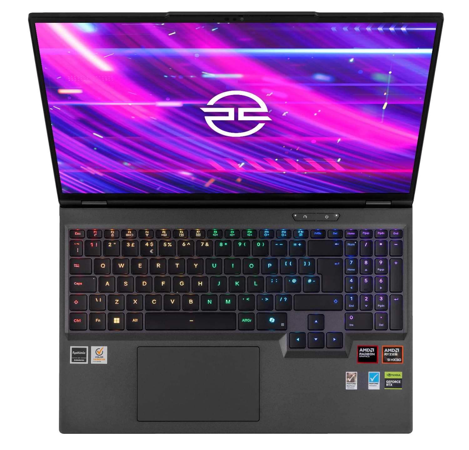 PCSpecialist 16" Recoil Master Gaming Laptop - AMD Ryzen 9-9955HX3D 5.4 GHz 24-Core, 32 GB RAM DDR5, 24GB NVIDIA GEFORCE RTX 5090, 2 TB M.2 SSD, Windows 11, QWERTZ Tastatur Bild 7