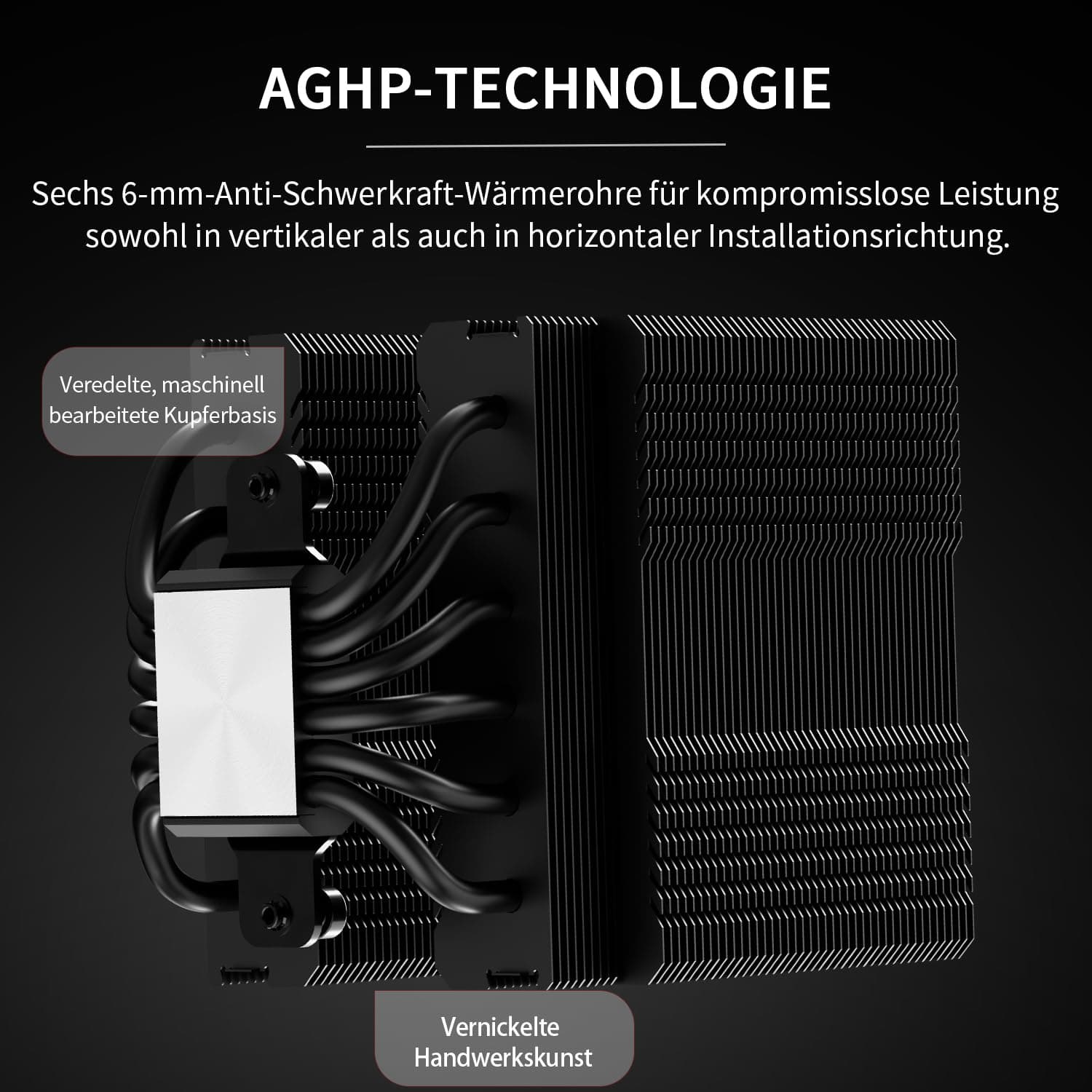Thermalright TR Peerless Assassin 120 VISION MAX ARGB Black CPU-Luftkühler, Dual-Tower Kühler 2150 U/min, 5 Zoll IPS Display (480x854 Auflösung), PC-Kühler für Intel LGA1851/1700/115X und AMD AM4/AM5 Schwarz-PA120 VISION MAX ARGB BLACK- Bild 7