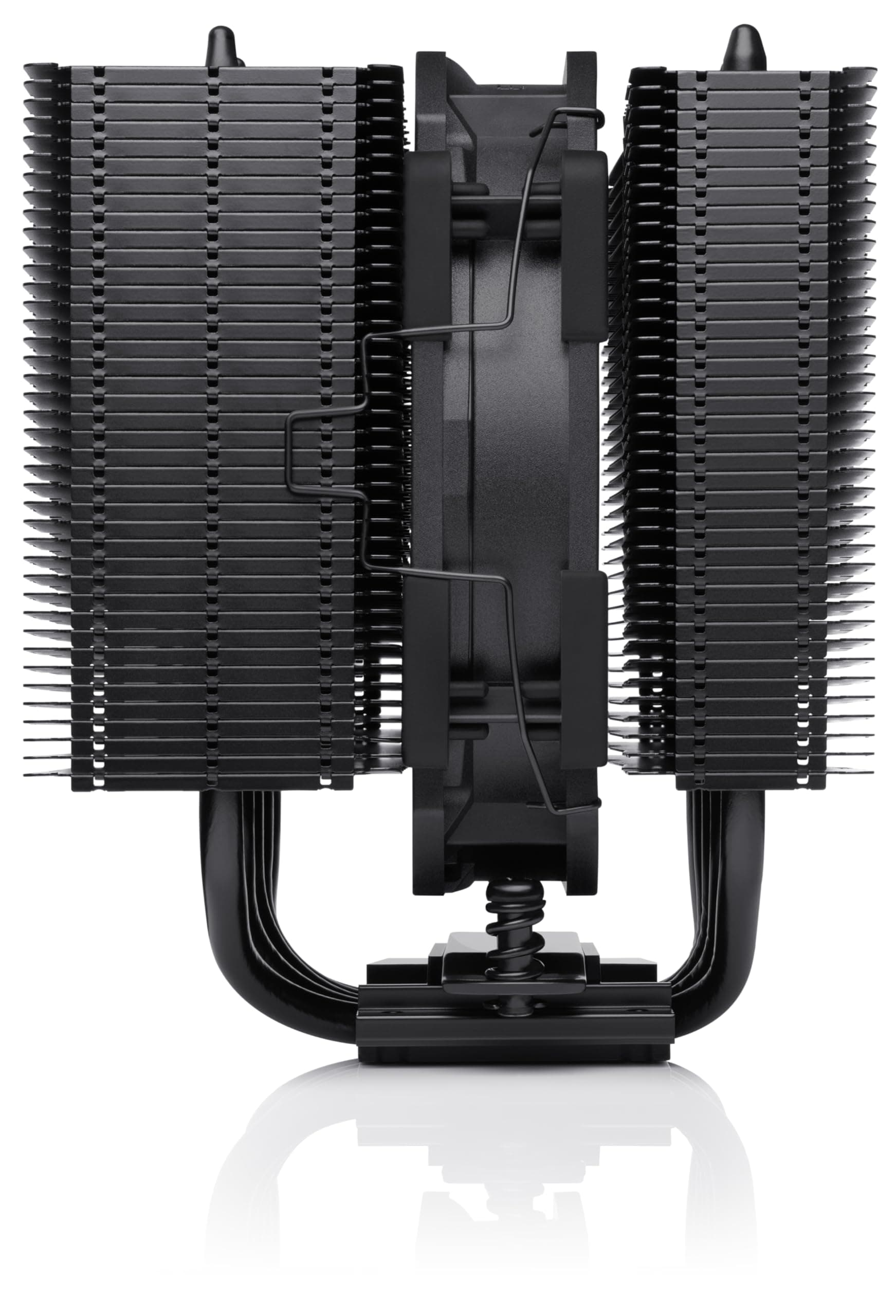 Noctua NH-D12L chromax.black, Low-Profile Dual-Tower CPU Kühler (120mm, Schwarz) Bild 5