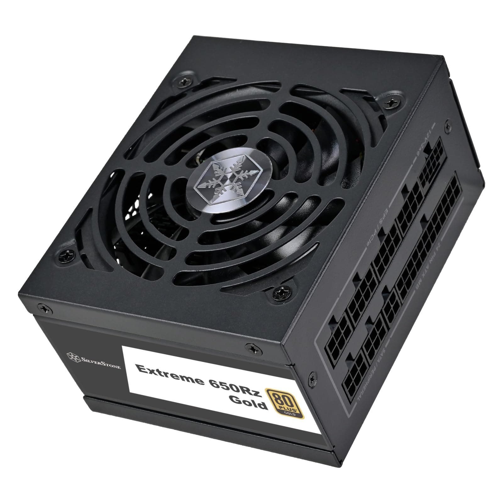 SilverStone Technology SST-EX650R-GM, 80 Plus Gold 650W SFX12V 4,1 PCIe 5 Vollmodulares SFX-Netzteil