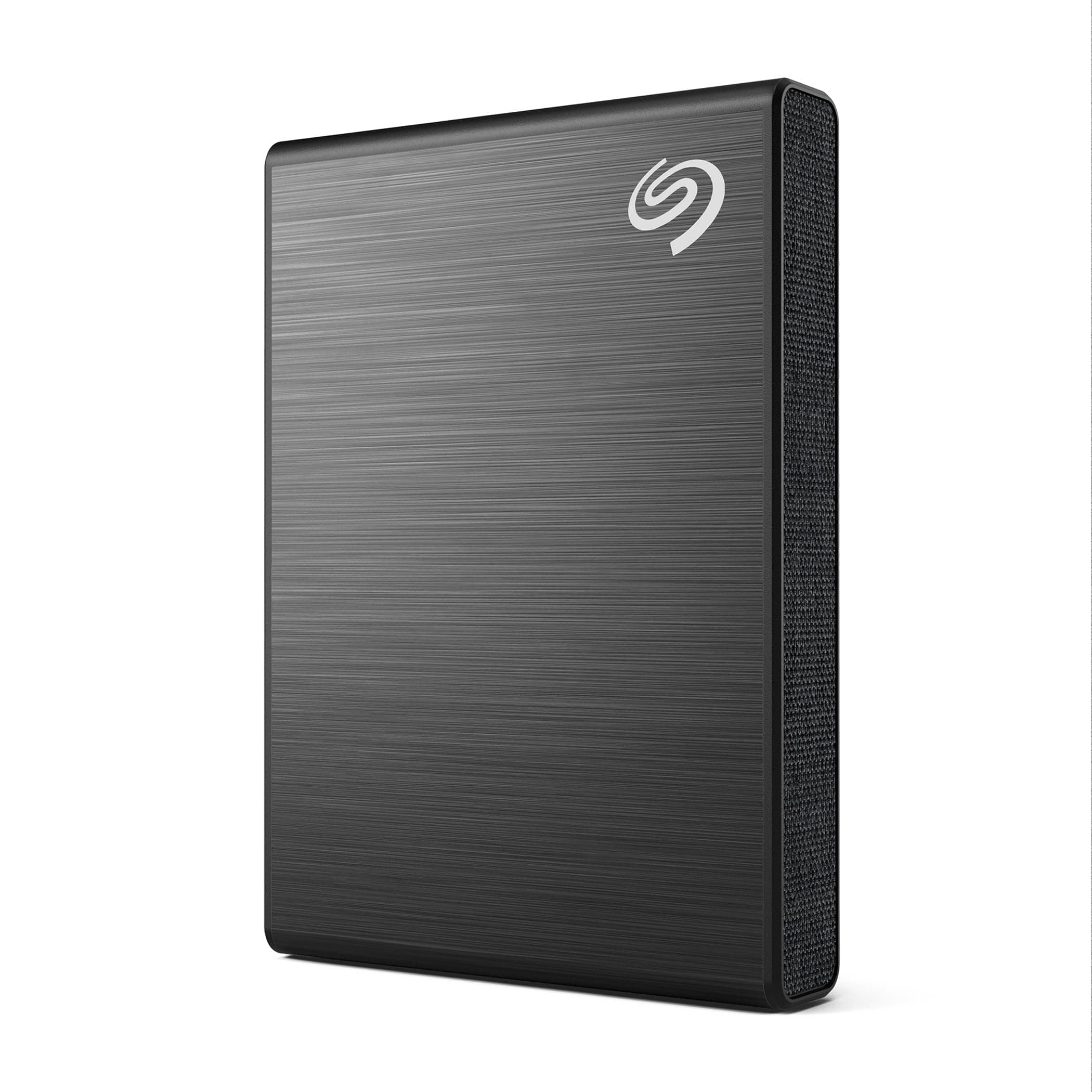 Seagate One Touch SSD 1TB, bis zu 1.030 MB/s, Android-App, Mylio Create 1 Jahr, Adobe Creative Cloud Foto-Abo 4 Monate, inkl. 3 Jahre Rescue Service, Schwarz, Modellnr. STKG1000400 1TB Schwarz Aluminium
