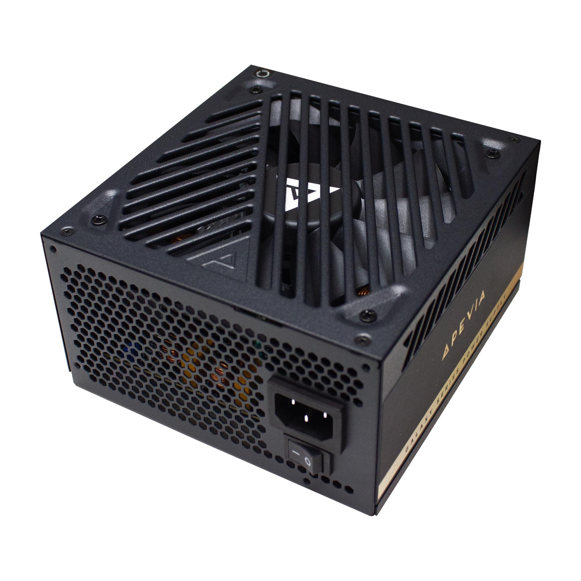 Apevia ATX-GX1000W PCIe 5.0 & ATX 3.0 Ready Galaxy 1000W 80+ Gold Zertifiziert, Gen 5 12VHPWR Stecker, Active PFC ATX Semi-Modular Gaming Netzteil ATX-GX1000W PCIE5