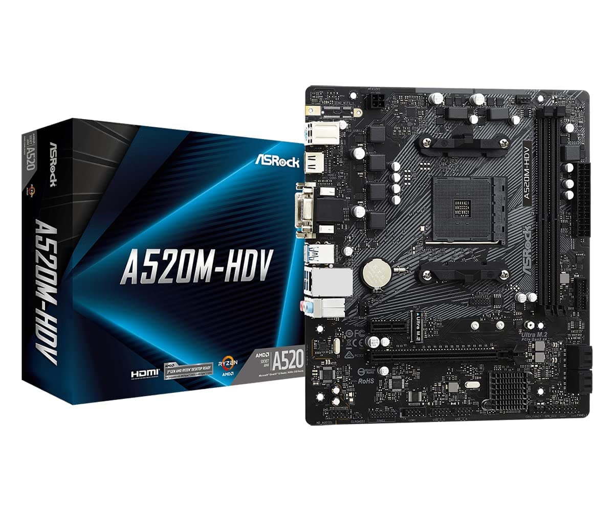 ASRock A520M-HDV Mainboard Bild 2