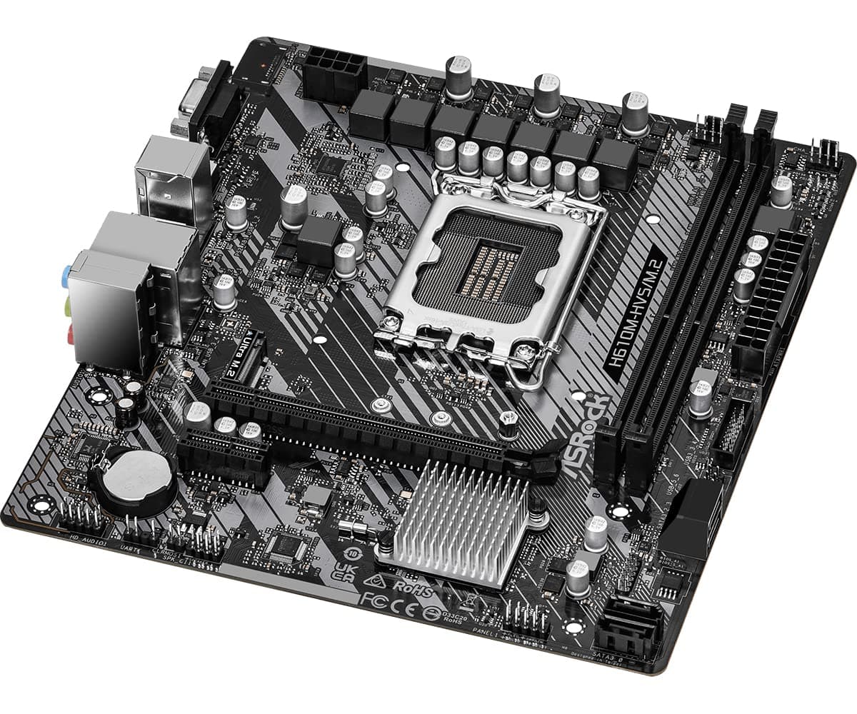 Asrock H610M-HVS/M.2 R2.0 Intel H610 LGA 1700 Micro ATX Bild 5