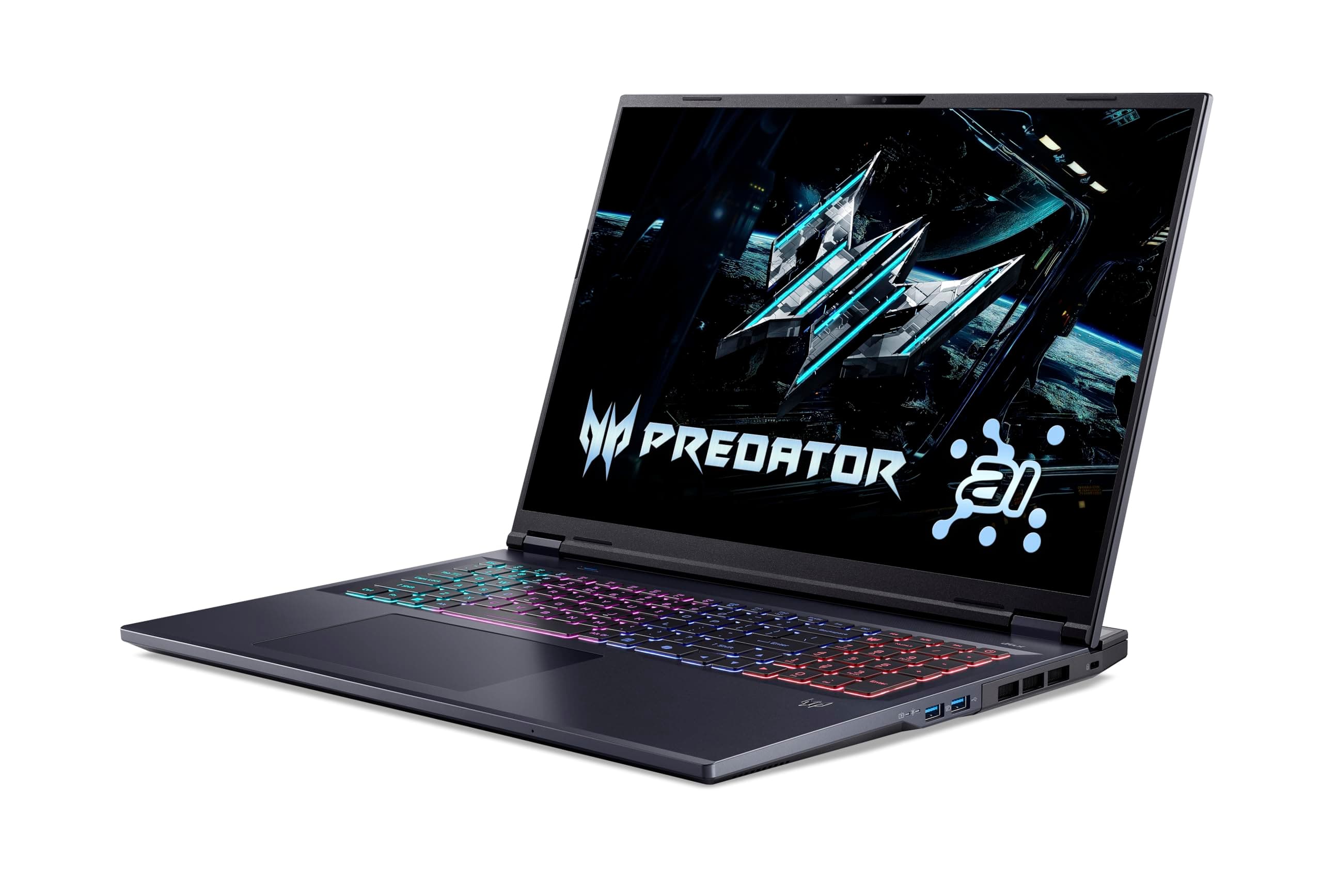 Acer Predator Helios Neo 16 AI (PHN16-73-9816) Gaming Laptop, 16" WQXGA IPS 240Hz Display, Intel Core Ultra 9 275HX, 32 GB RAM, 1 TB SSD, NVIDIA GeForce RTX 5070, Windows 11, QWERTZ Keyboard Intel Core Ultra 9 275HX Dediziert RTX 5070 Bild 4