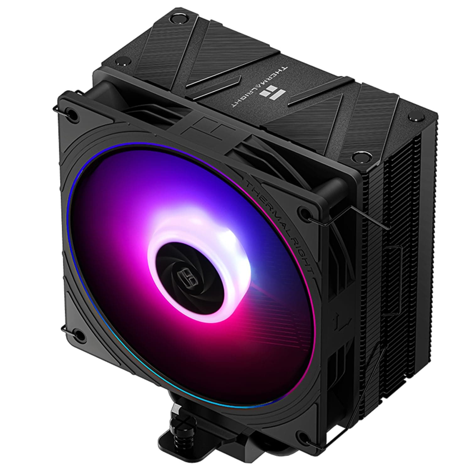 TR Assassin Spirit 120 EVO Schwarz, 120 mm PWM Quiet Fan ARGB CPU-Kühler, unterstützt Intel LGA1700/1150/1151/1200, AMD AM4/AM5, Goldkühler Bild 2