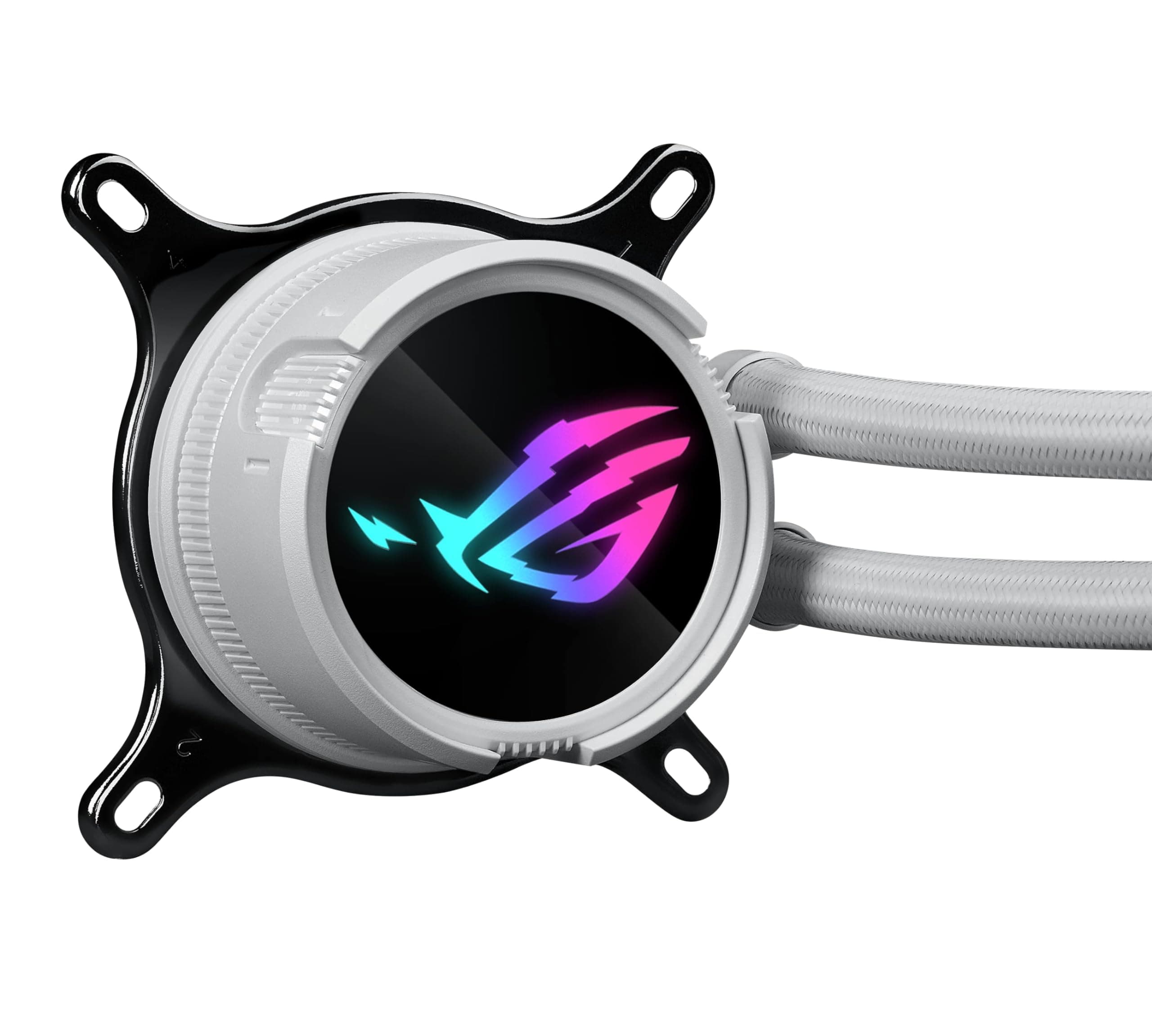 ASUS ROG STRIX LC III 240 ARGB White Edition All-in-One Flüssig-CPU-Wasserkühlung weiß (2x adressierbare ROG ARGB-Lüfter, Asetek-Pumpe 7. Generation V2, Intel LGA 1700, 1200, 115X, AMD AM5, AM4) Bild 8