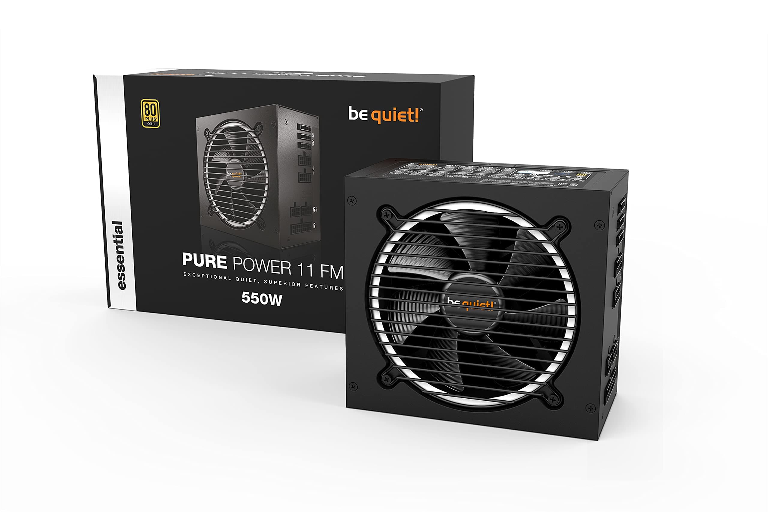 be quiet! Pure Power 11 FM Netzteil 550 Watt 80+ Gold modular BN317 Bild 3