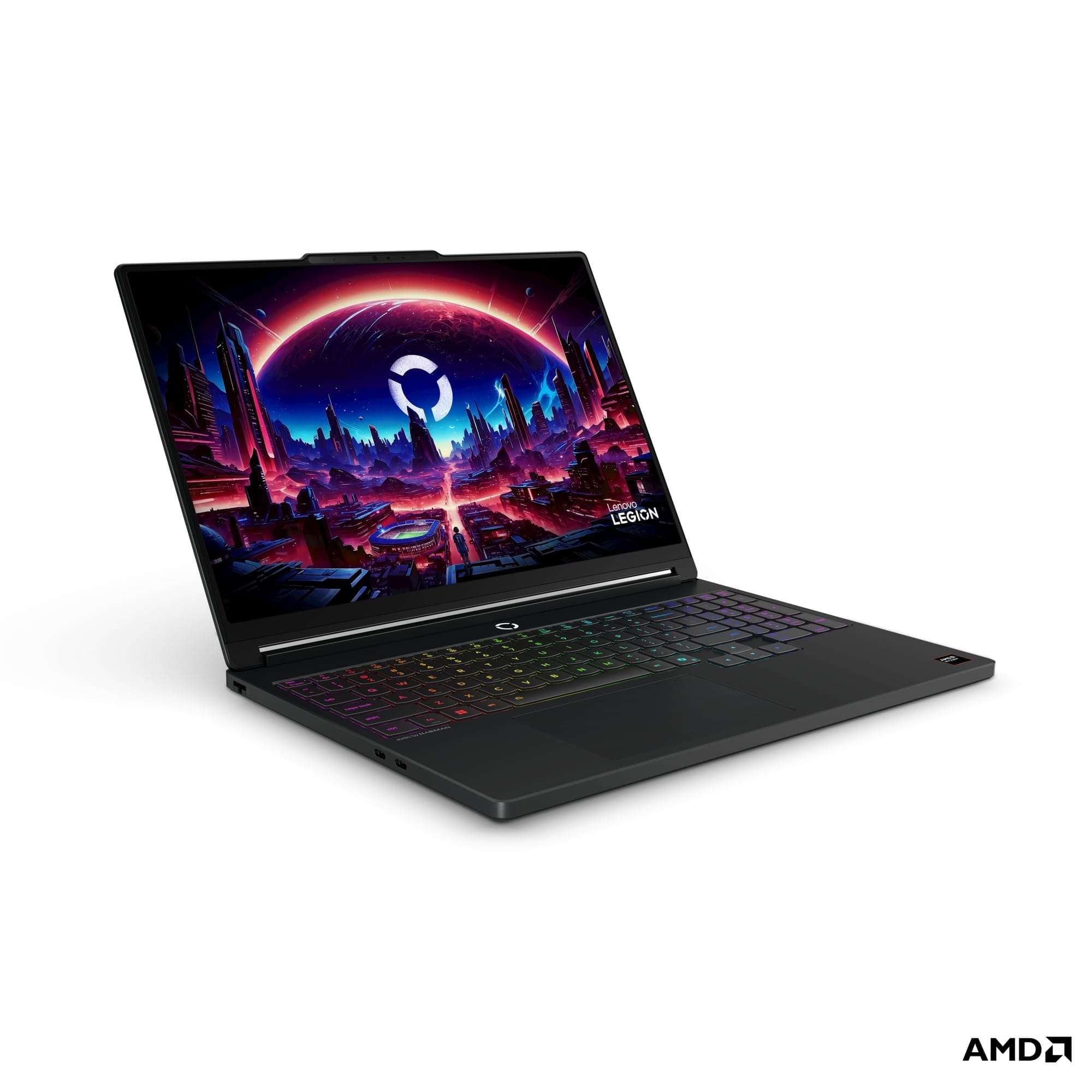 Lenovo Legion 5 Gaming AI Laptop | 15.3" WQXGA OLED 165Hz Display | AMD Ryzen 7 250 | 32GB RAM | 1TB SSD | NVIDIA GeForce RTX 5060 | Windows 11 | QWERTZ | Schwarz | 3 Monate GamePass Bild 2