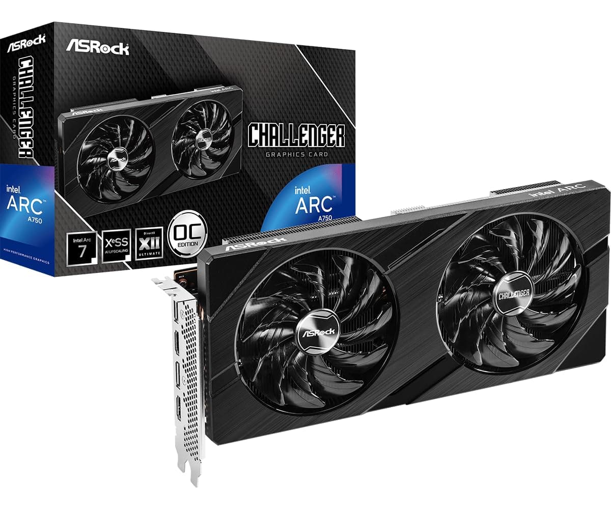 ASRock Challenger Intel Arc A750 D 8GB OC GDDR6 Bild 2