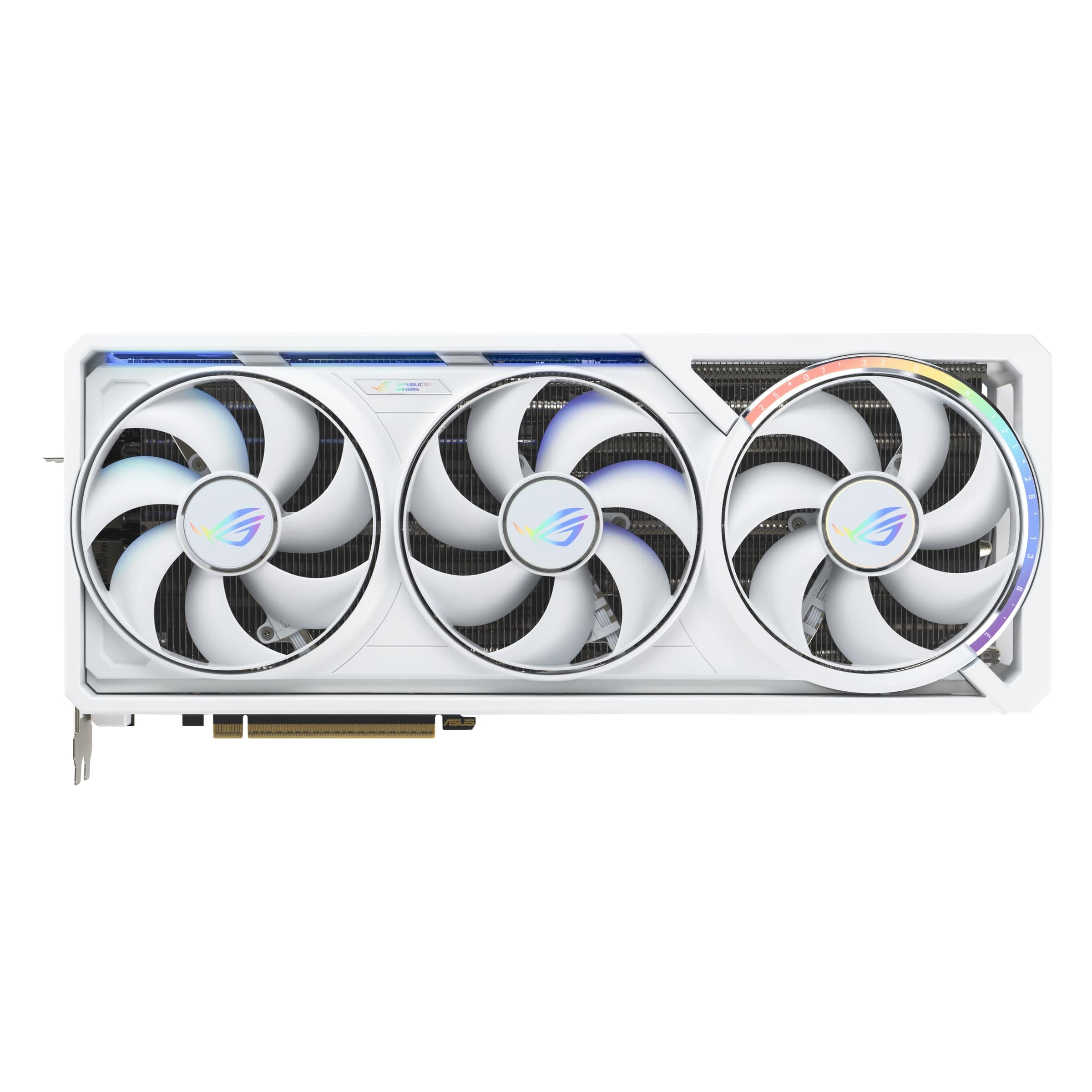 ASUS ROG Astral GeForce RTX 5090 32GB GDDR7 White OC Edition Gaming Quad-Lüfter-Grafikkarte (NVIDIA DLSS 4, 3,8-Slot Design, PCIe 5.0, 3X DP 2.1b, 2X HDMI 2.1b, Weiß) Bild 7