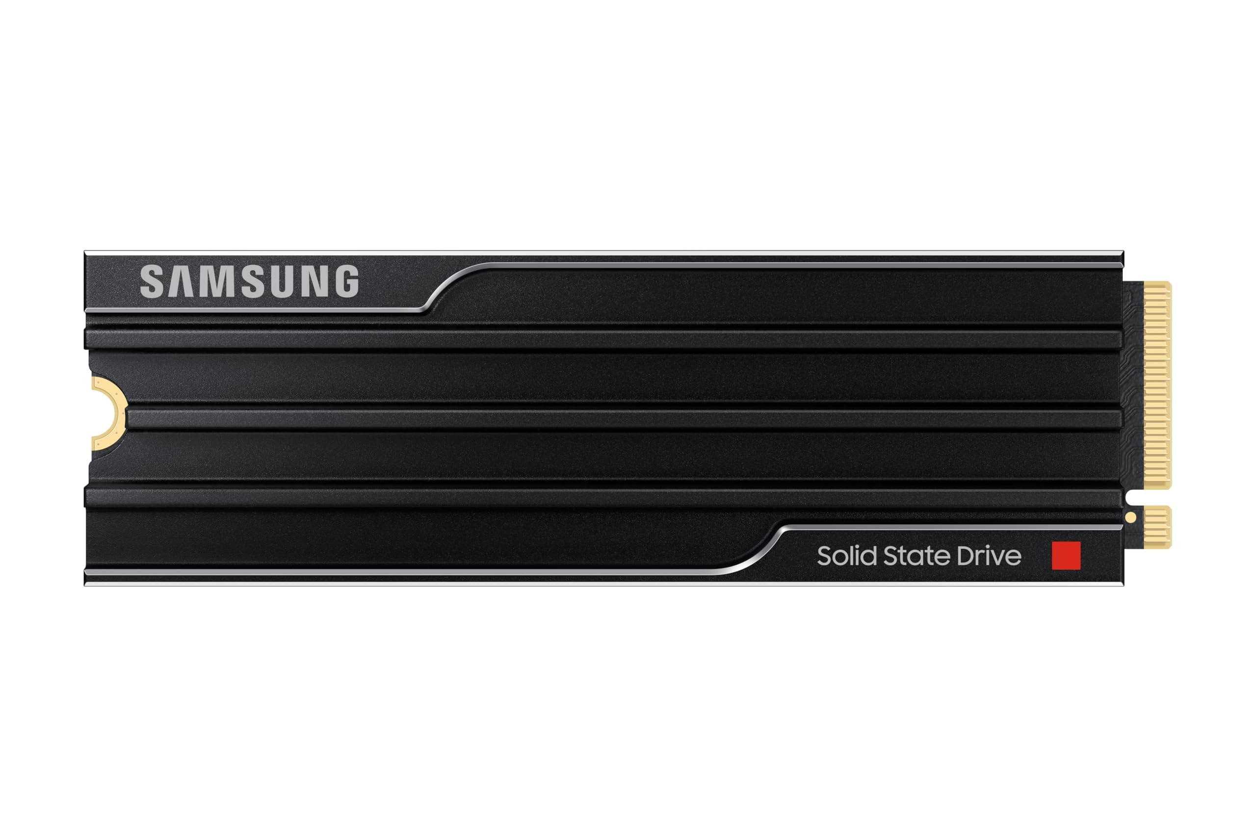 Samsung 9100 PRO Heatsink NVMe M.2 SSD, 2 TB, PCIe 5.0, 14.700 MB/s Lesen, 13.400 MB/s Schreiben, Interne SSD für PC- sowie Konsolen-Gaming und Videobearbeitung, Schwarz, MZ-VAP2T0CW Bild 2