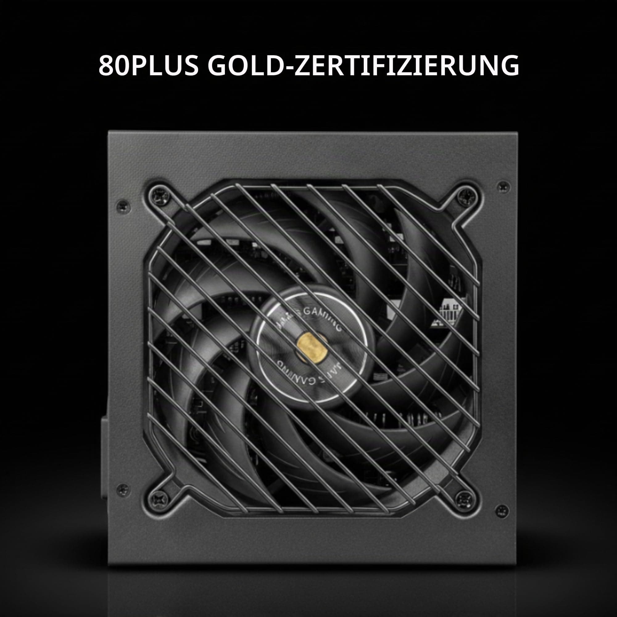 Mars Gaming MPB750PSI, PC-Netzteil Full Modular 750W, 10 Jahre Garantie, 80Plus Gold 90%, Lüfter SI Extreme Silence, Technologien AI2-RPM, DC-DC und SMD, ATX 3.1 und PCIe 5.1 Schwarz Bild 5